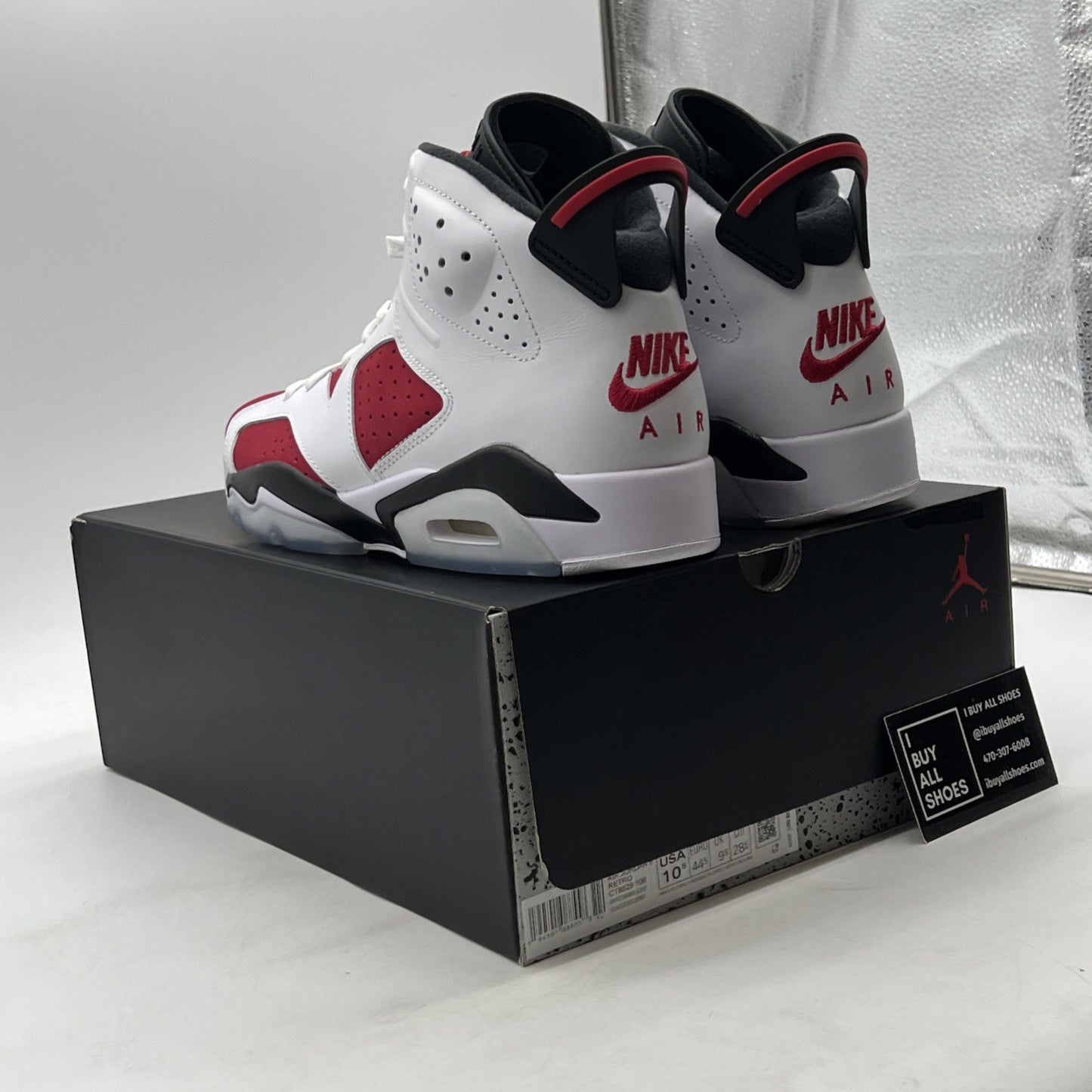 Size 10.5 - Air Jordan 6 Retro OG Mid Carmine (CT8529-106)