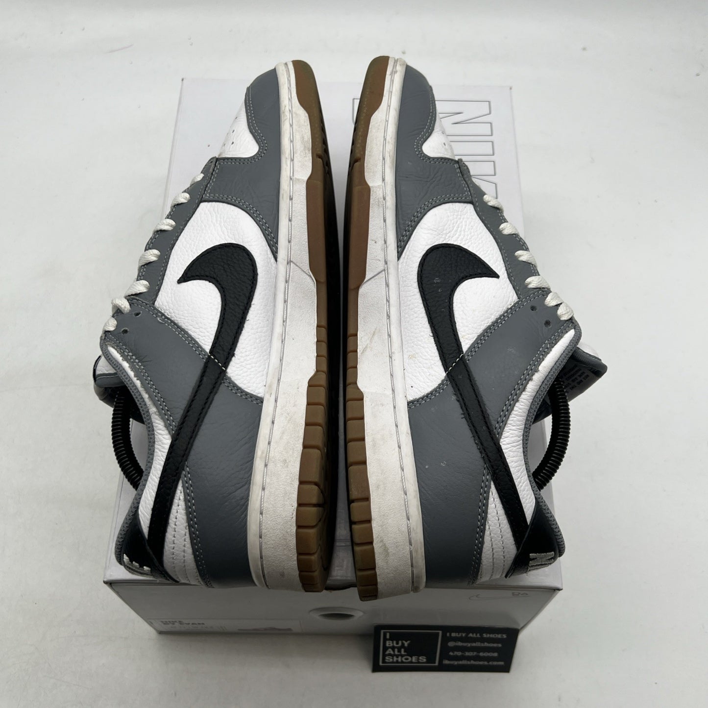 Size 11 - Nike Dunk Low ID By You Men’s Gum White Black Grey (FN0569-900)