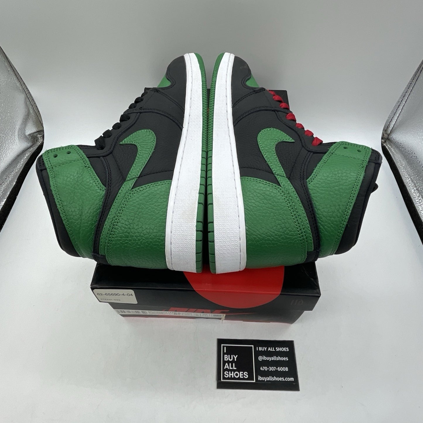 Size 6.5Y - Air Jordan 1 Retro OG High Pine Green 2.0 (575441-030)