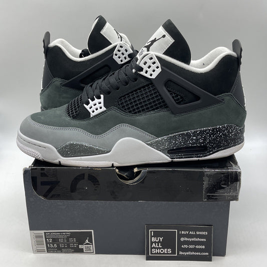 Size 12 - Air Jordan 4 Retro 2024 Fear (FQ8138-002)