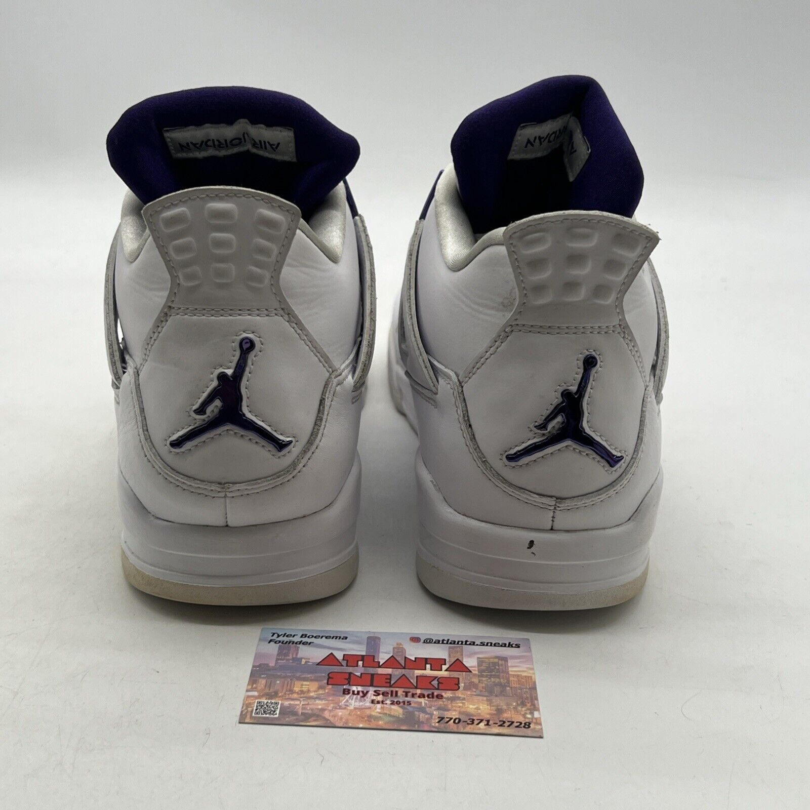 Size 10.5 - Jordan 4 Retro Mid Purple Metallic (CT8527-115)