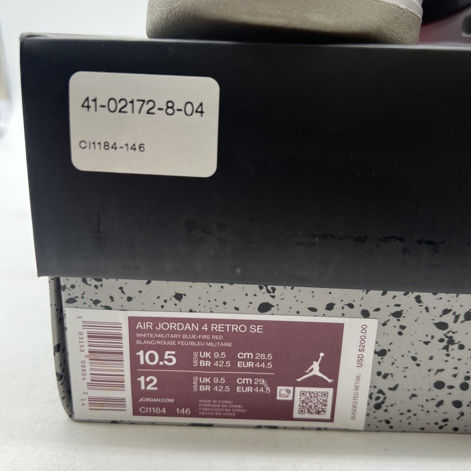 Size 10.5 - Air Jordan 4 Retro SE Mid What The 4 (CI1184-146)
