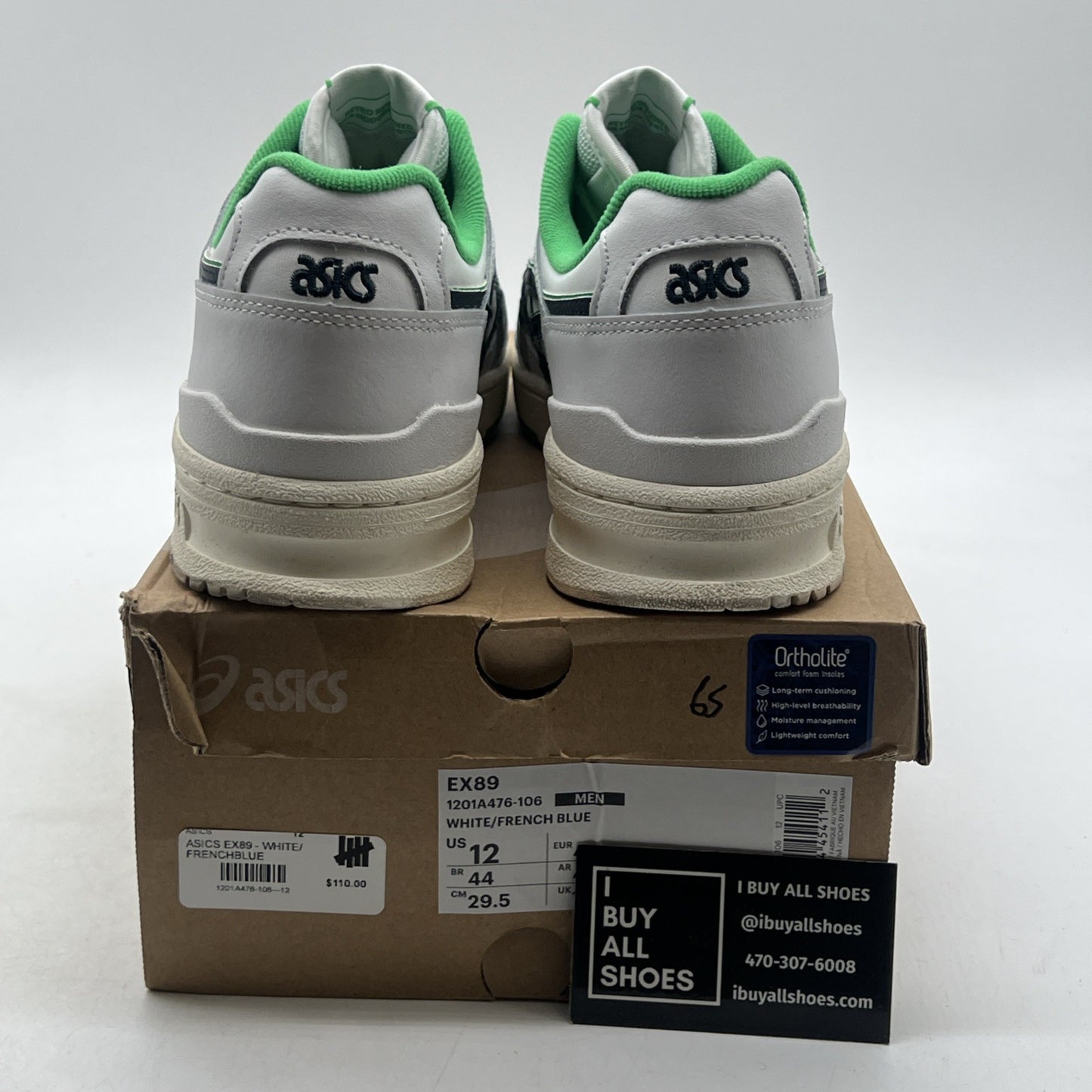 Size 12 - Asics EX89 'Celtics' Original Box (1201A476-106)