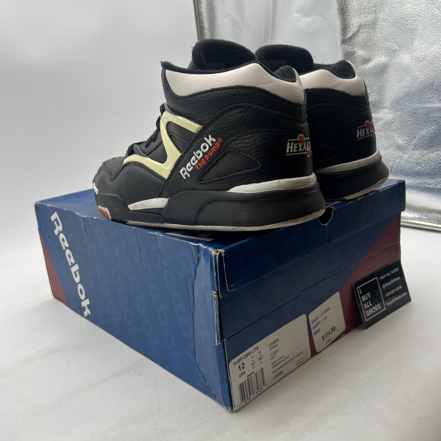 Size 12 - Reebok Pump Omni Lite Dee Brown (J15298)