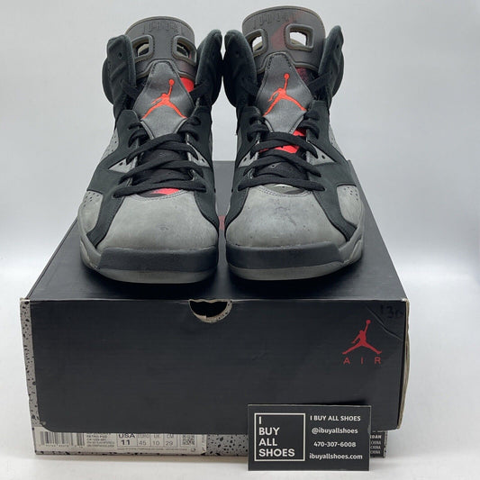 Size 11 - Paris Saint-Germain x Air Jordan 6 Retro Iron Grey Black (CK1229-001)