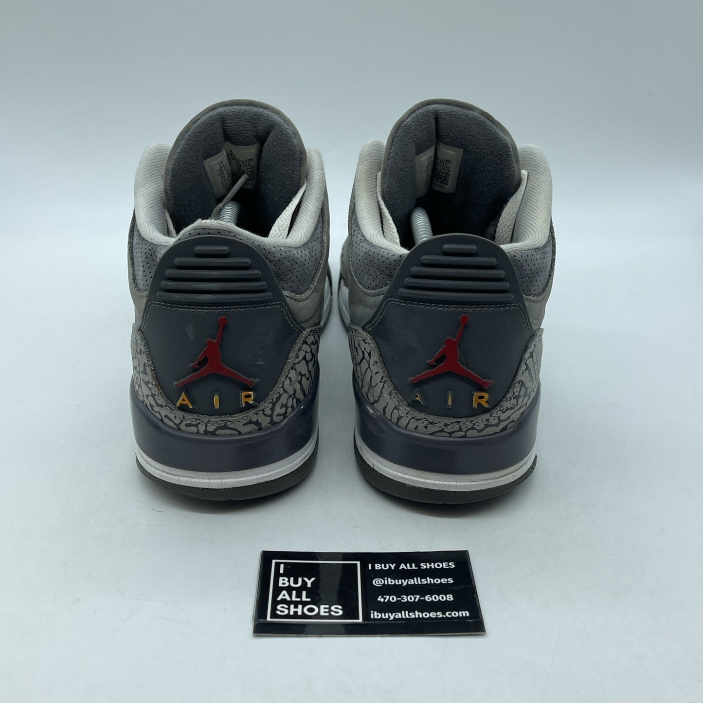 Size 11 - Jordan 3 Retro Mid Cool Grey Red Suede (CT8532-012)