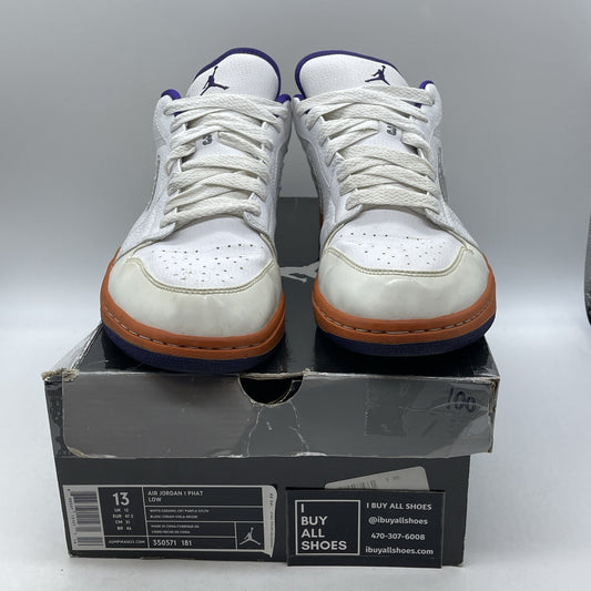Size 13 - Air Jordan 1 Phat Low Lakers (350571-181)