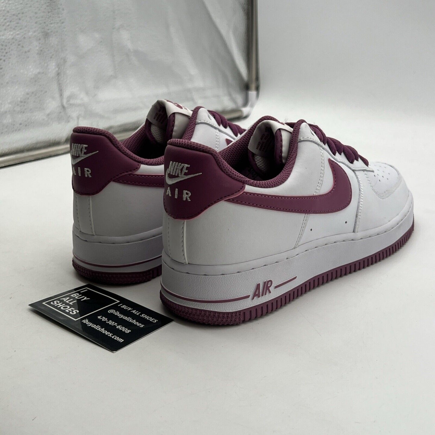 Size 8 - Nike Air Force 1 '07 Light Bordeaux (DH7561-101)