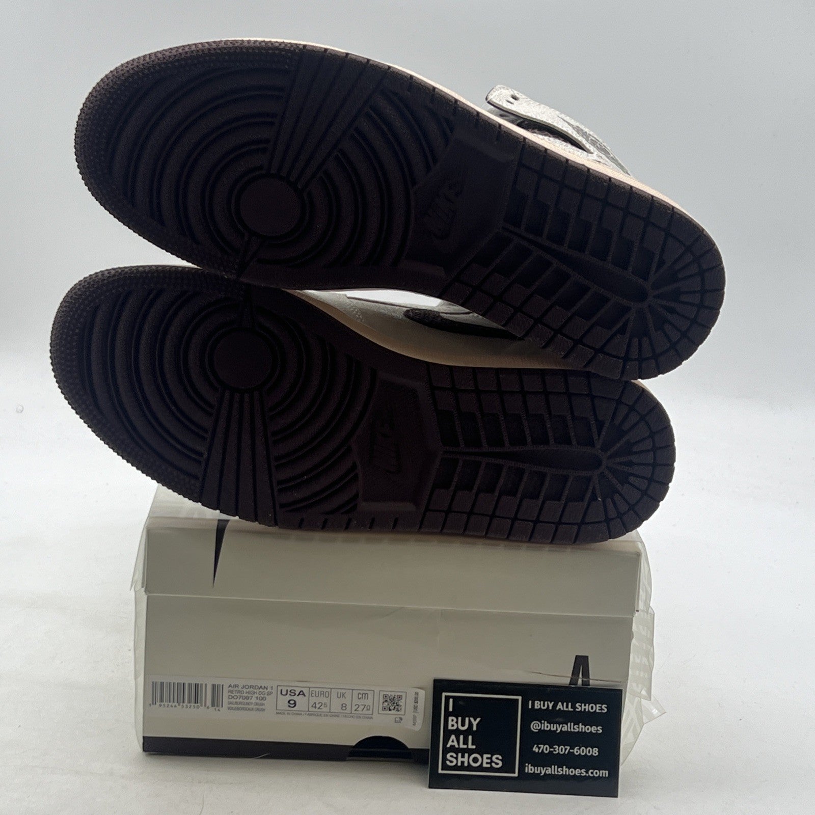 Size 9 - Air Jordan 1 OG x A Ma Maniere High Airness (DO7097-100)