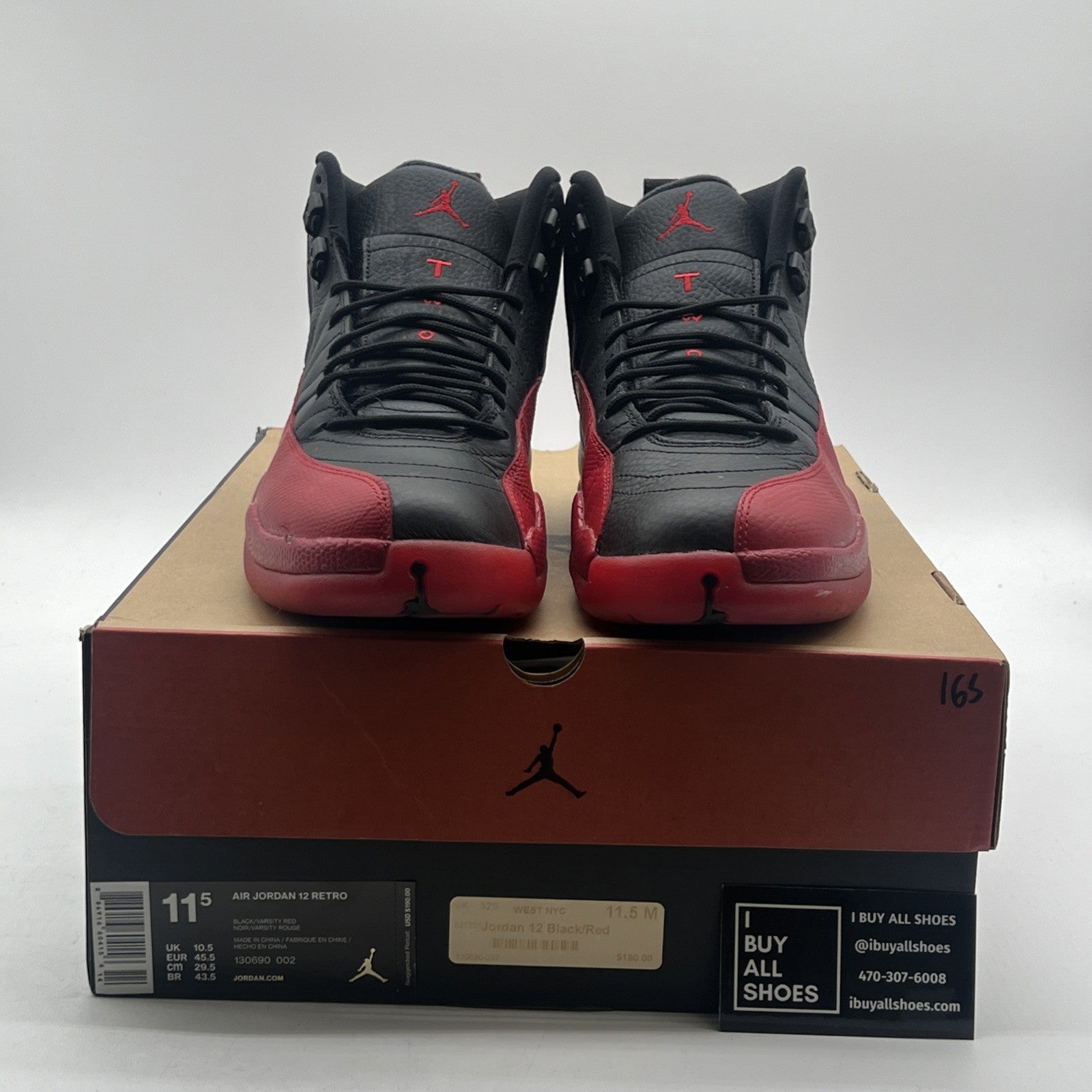 Size 11.5 - Air Jordan 12 Retro Mid Flu Game (130690-002)