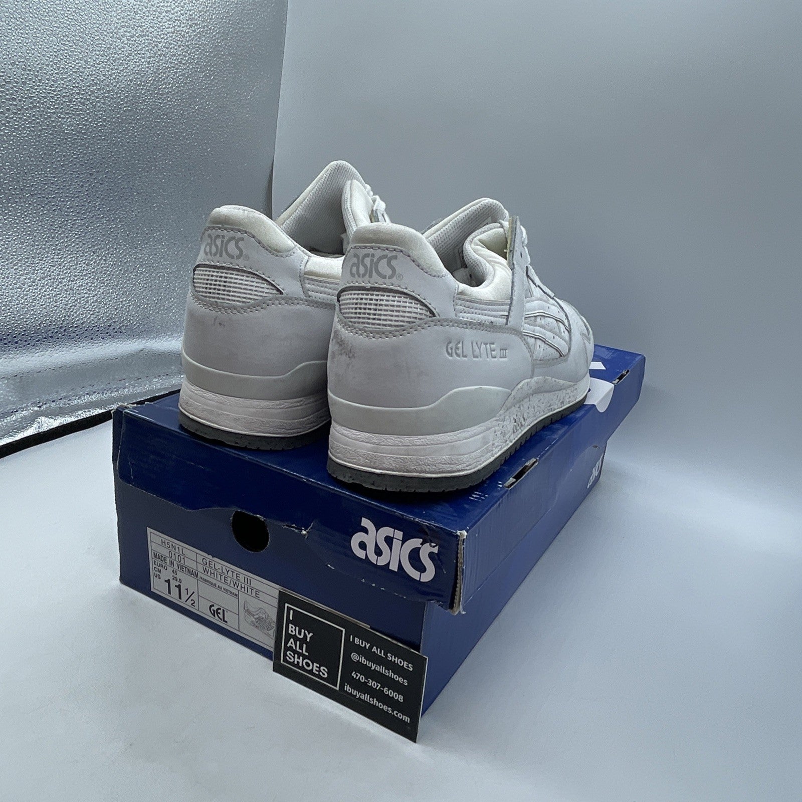 Size 11.5 - Asics Gel Lyte 3 Fresh Pack (H5N1L)