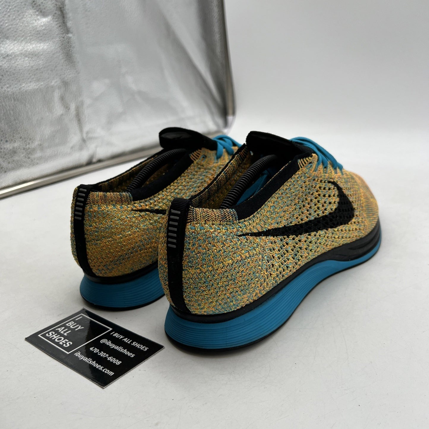 Size 12 - Nike Flyknit Racer Sherbet (526628-800)