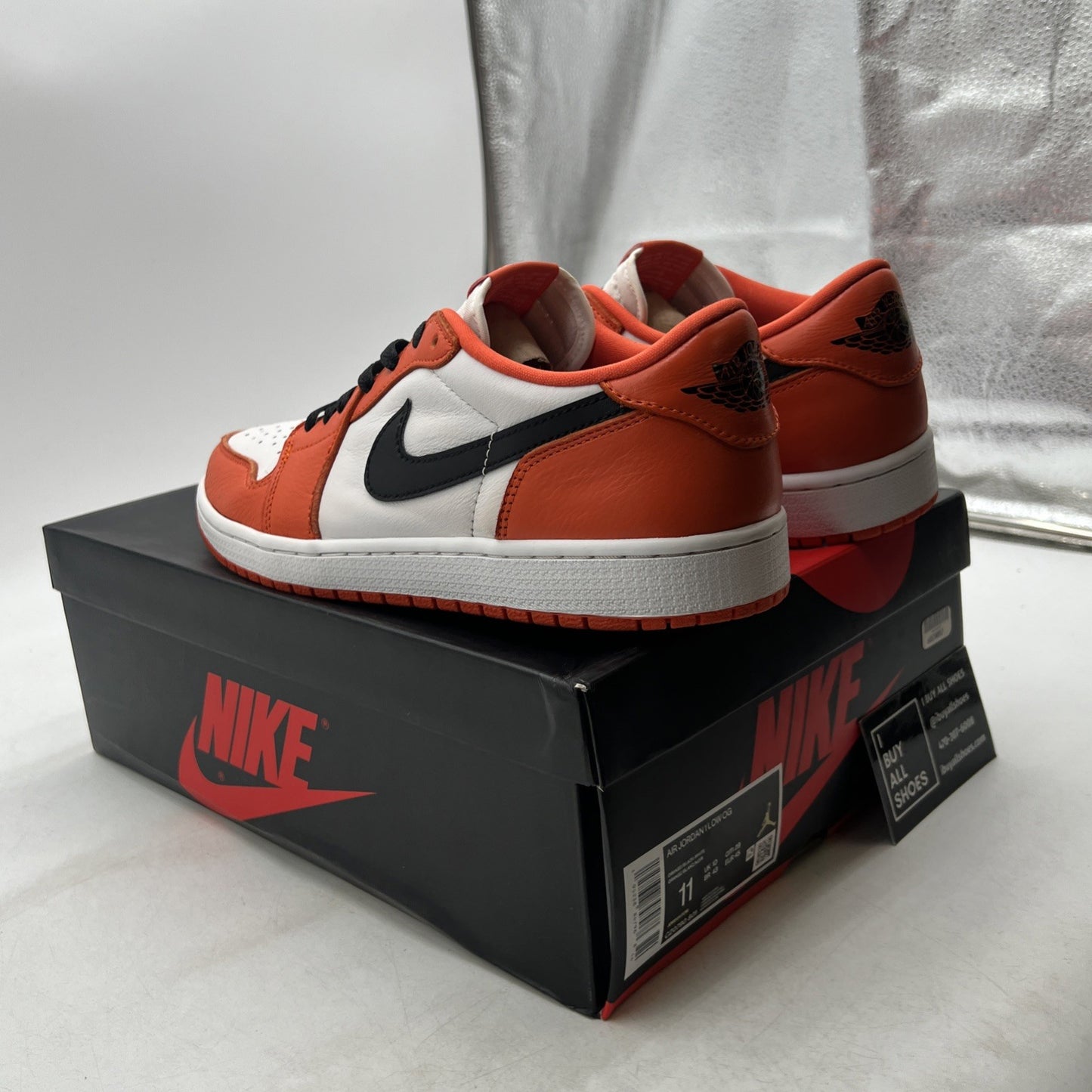 Size 11 - Air Jordan 1 Low OG Shattered Backboard Starfish (CZ0790-801)