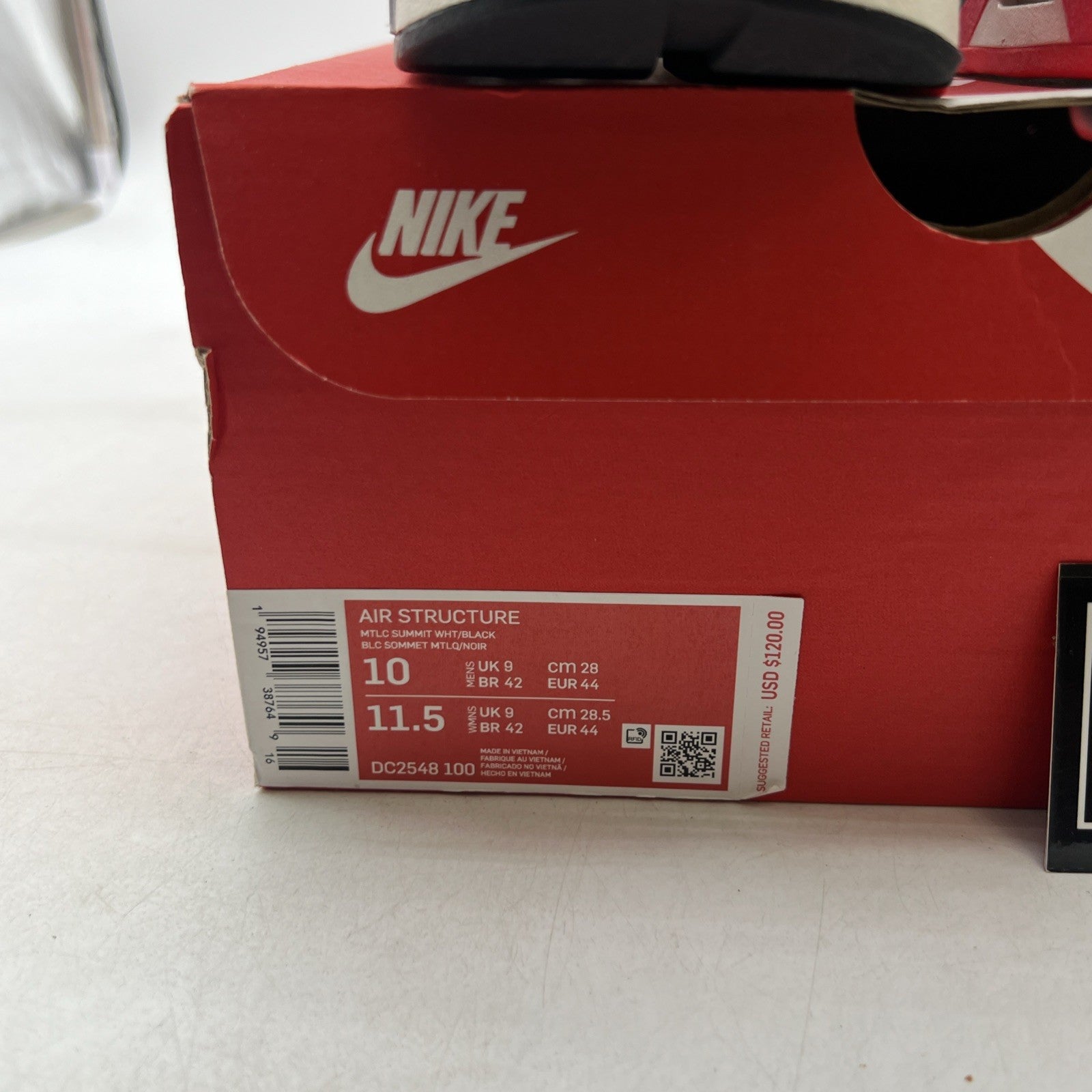 Size 10 - Nike Air Structure Triax 91 Persian Violet (DC2548-100)