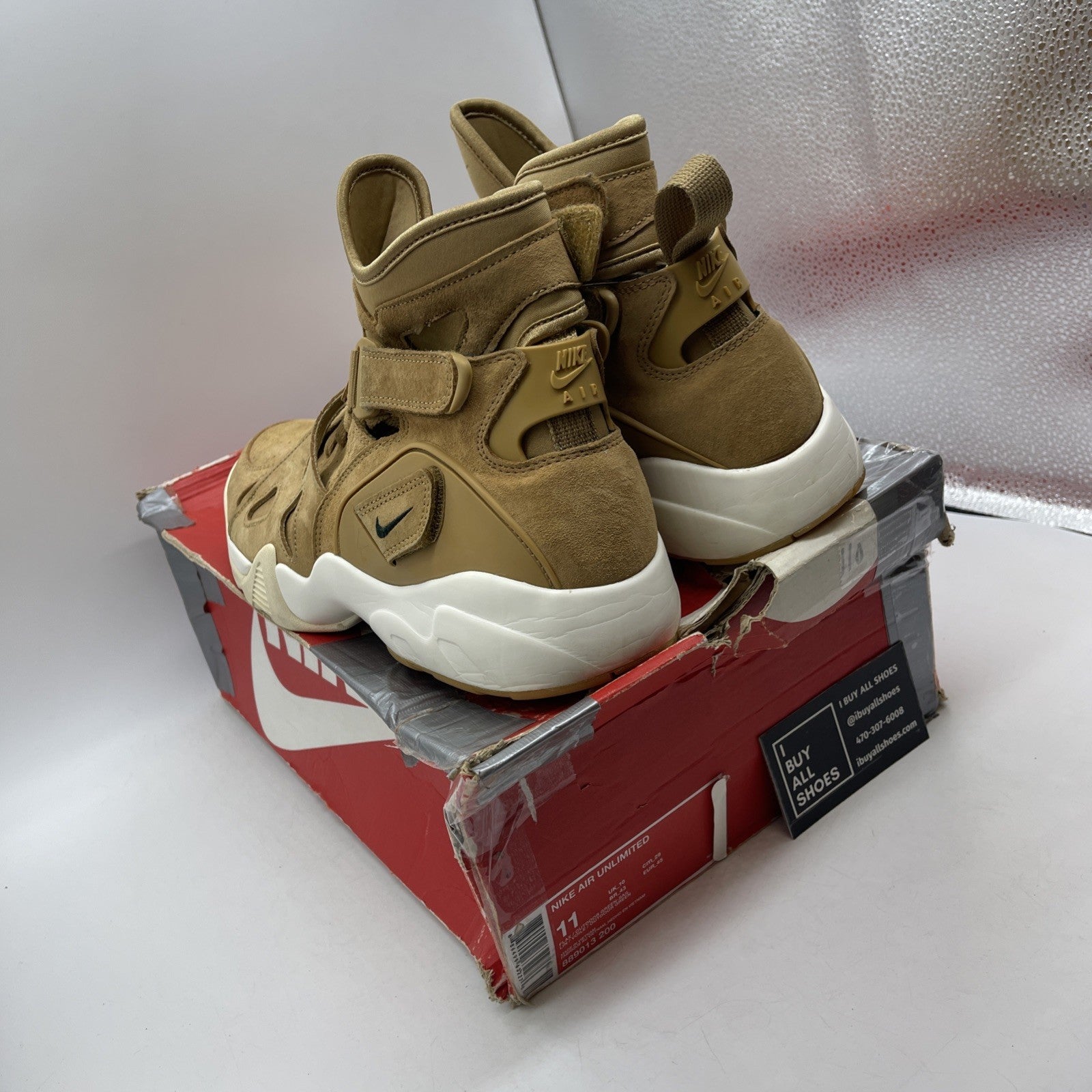 Size 11 - Nike Air Unlimited Flax (889013-200)