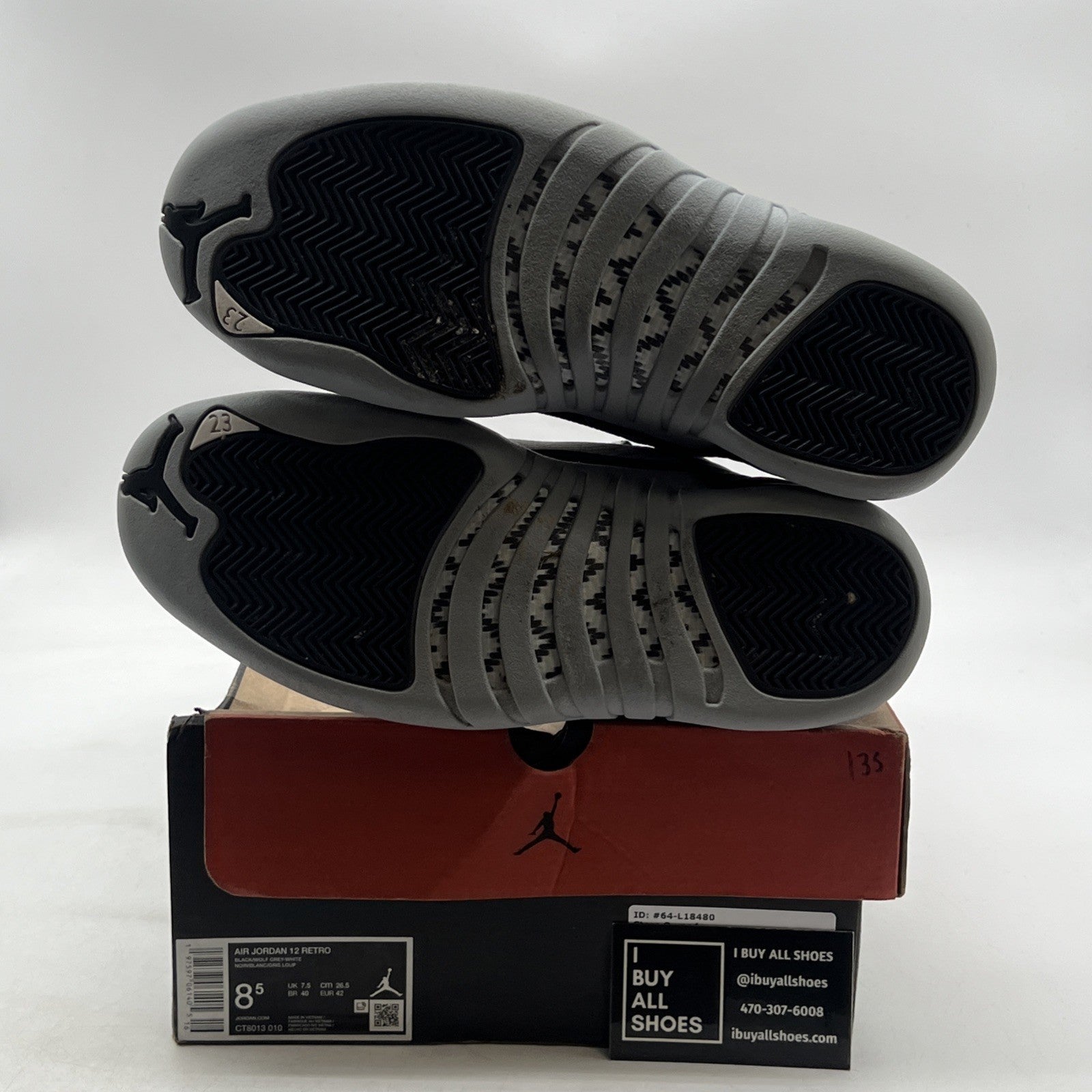 Size 8.5 - Air Jordan 12 Retro Barons (CT8013-010)