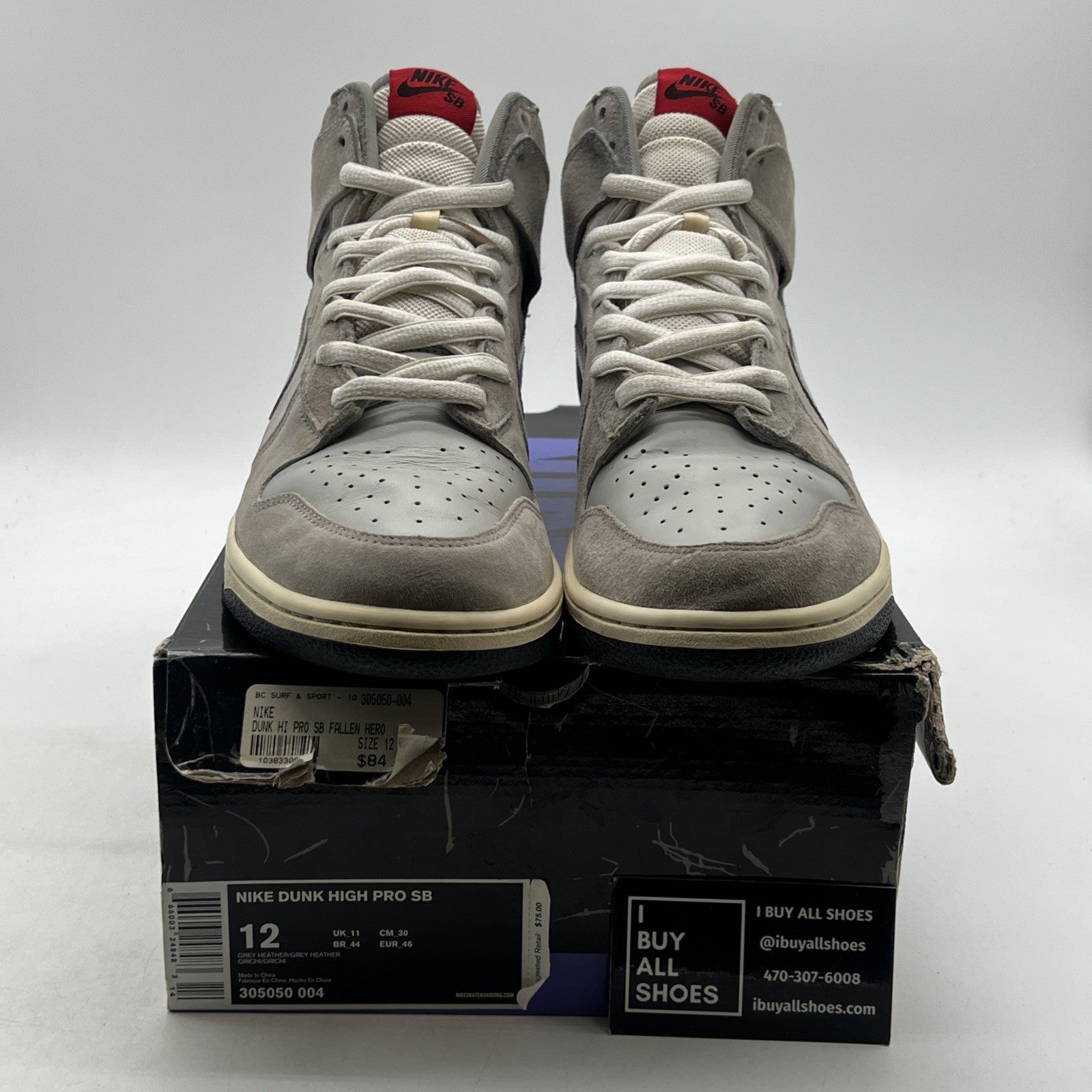Size 12 - Nike Dunk Pro SB High Pee Wee Herman (305050-004)