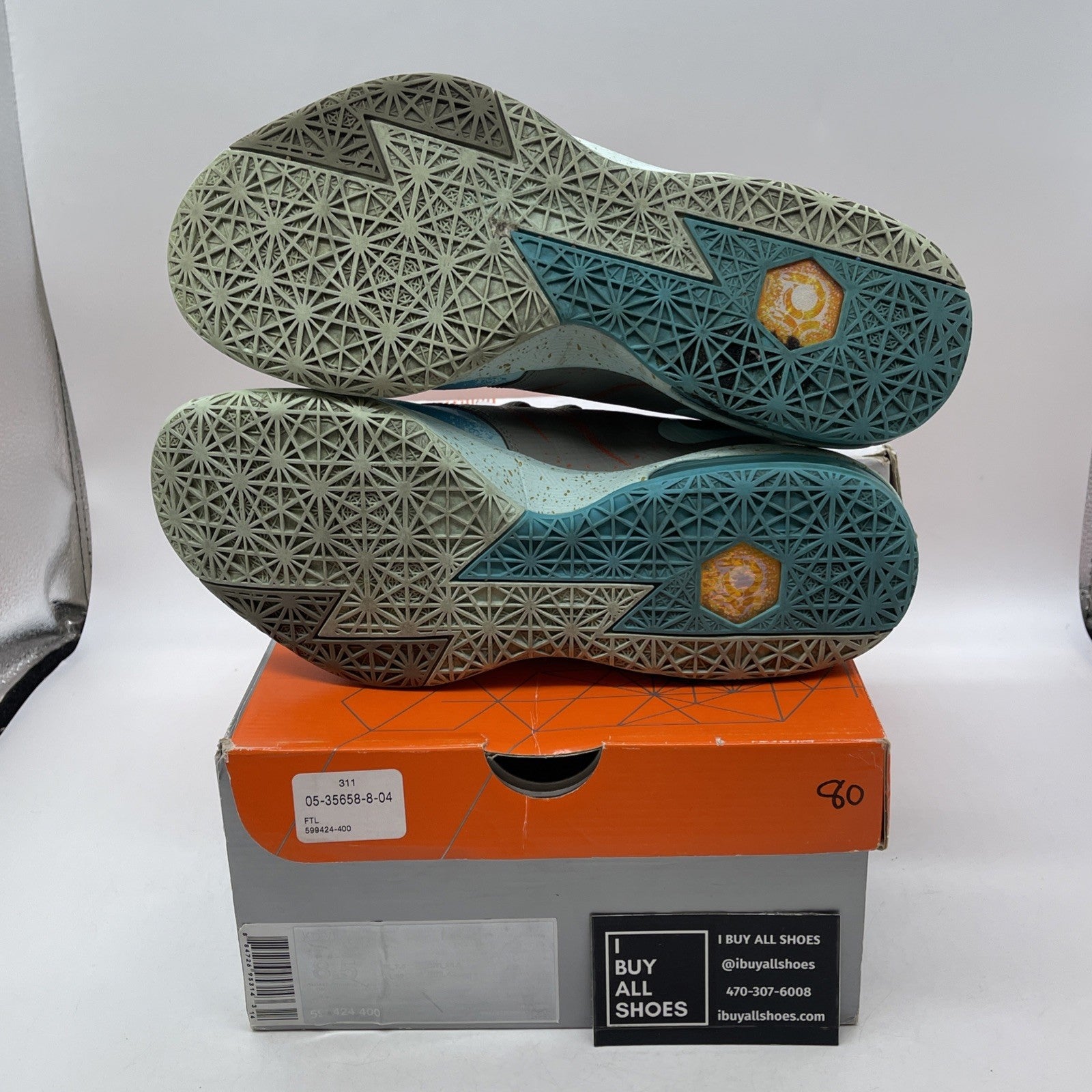 Size 8.5 - Nike KD 6 Maryland Blue Crab (599424-400)