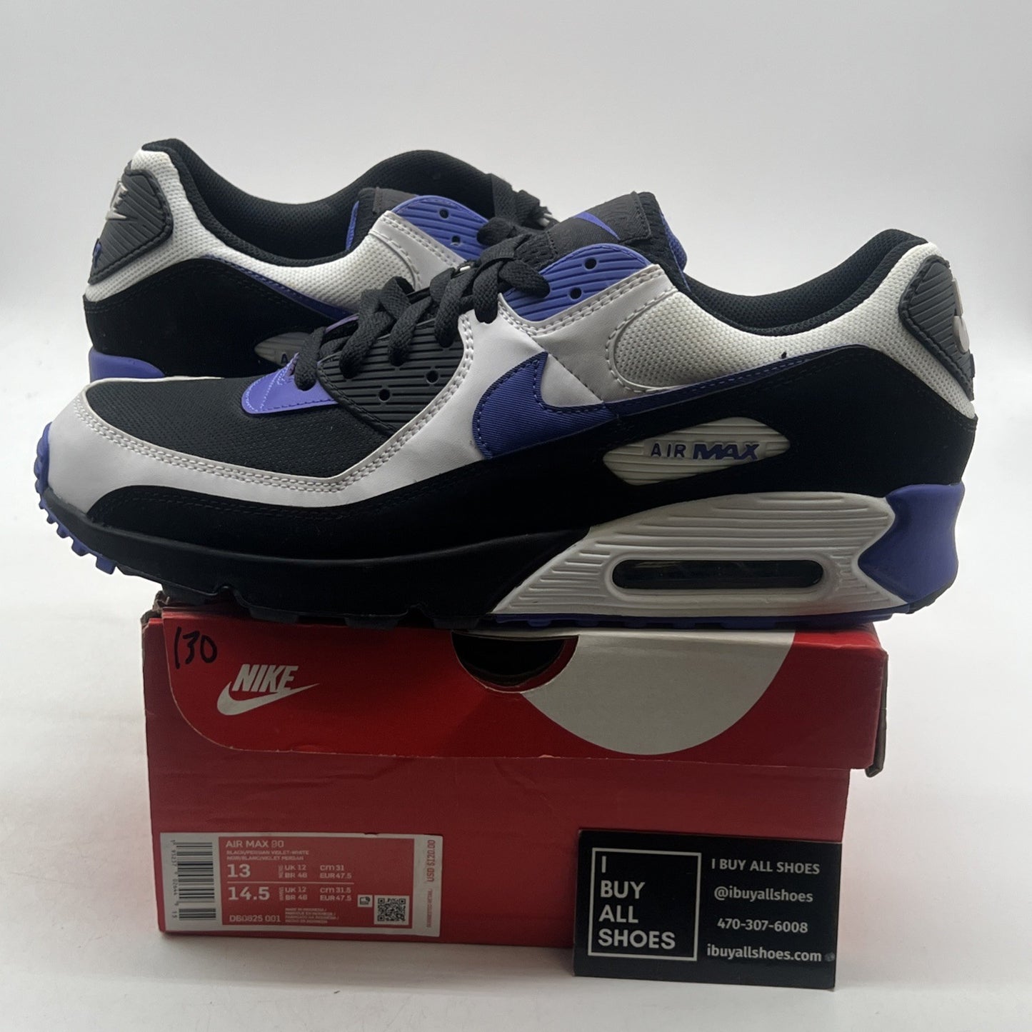 Size 13 - Nike Air Max 90 Persian Violet (DB0625-001)