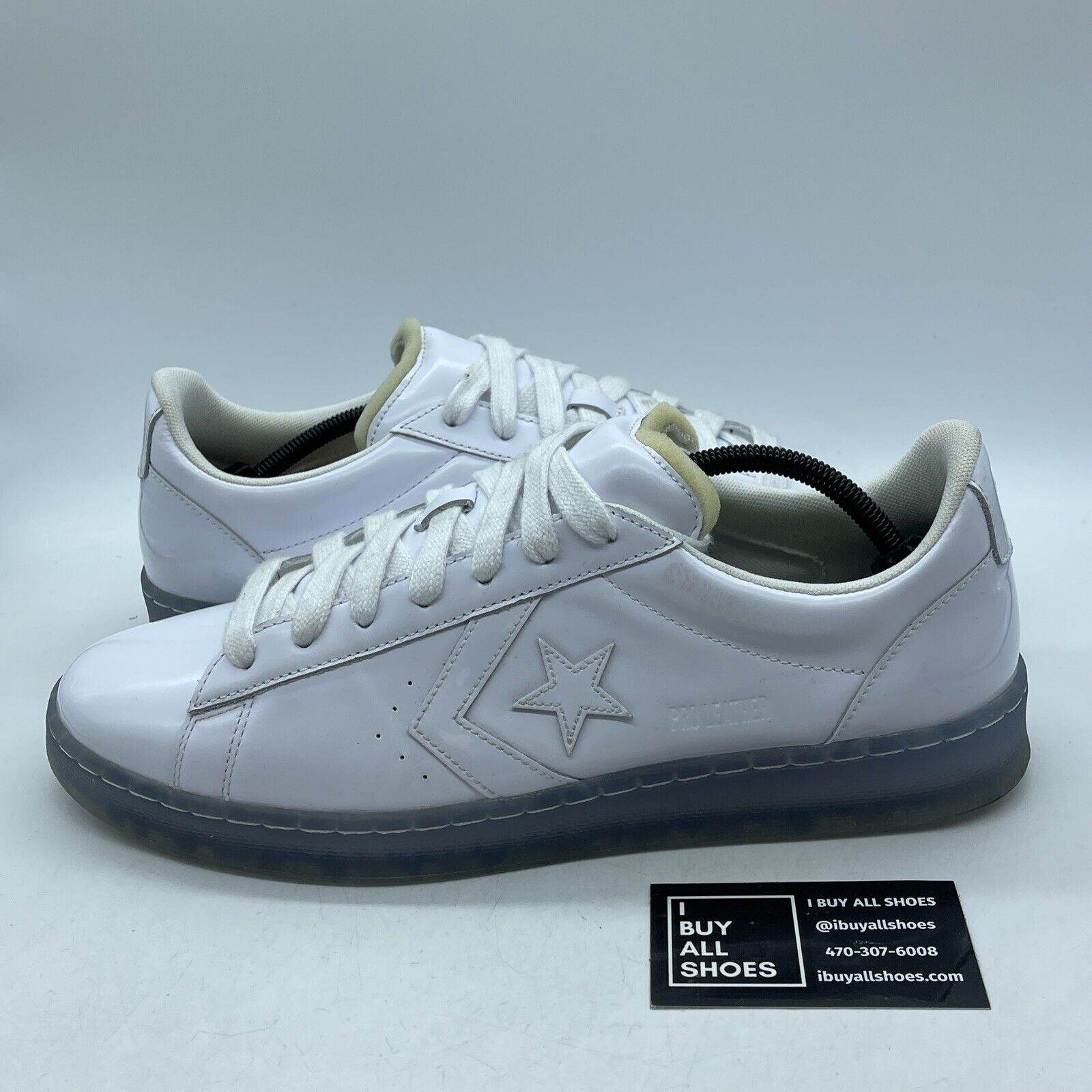 Size 13 - Converse Pro Leather Ox Rokit Low Top White (AH8145-002)