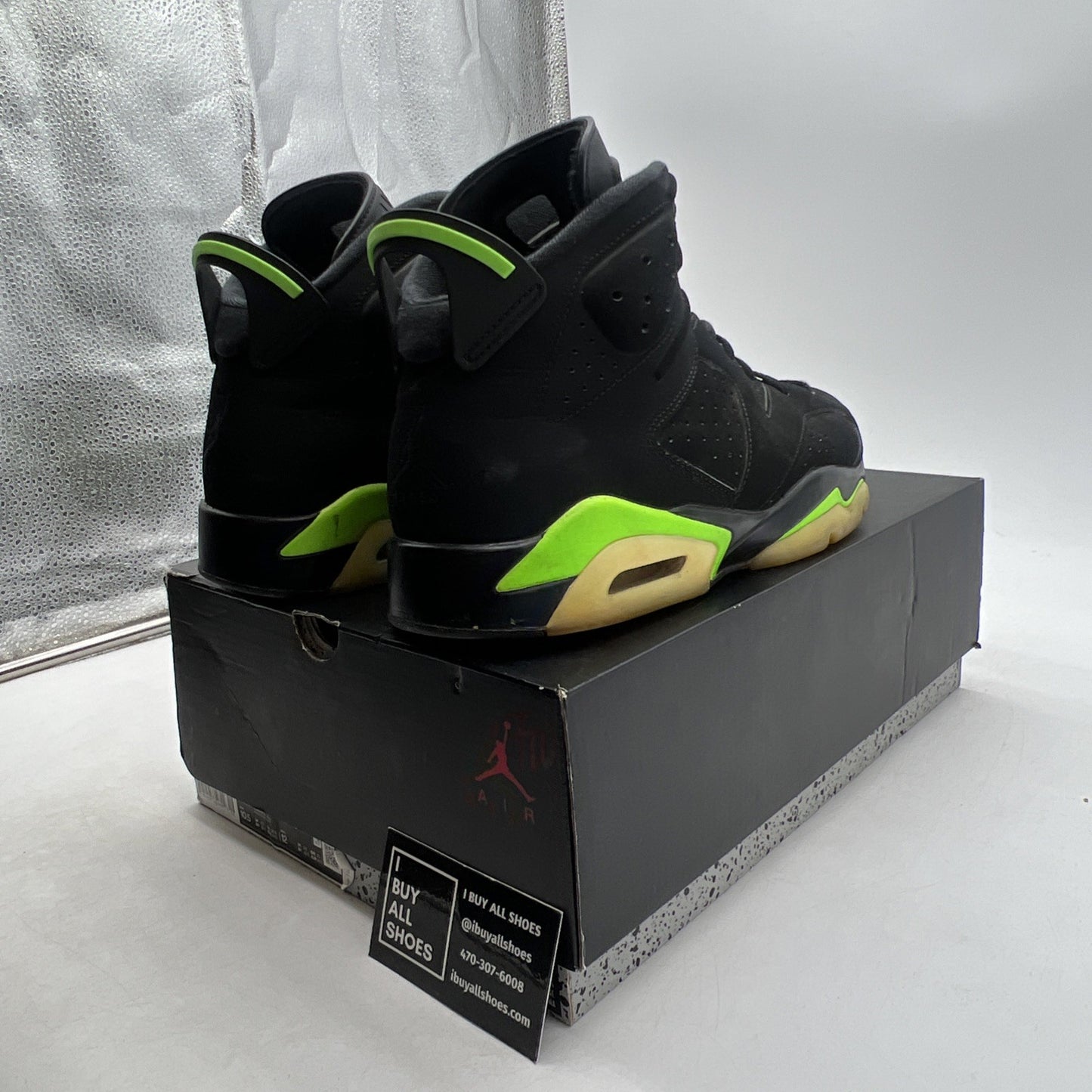 Size 10.5 - Air Jordan 6 Retro Electric Green 2021 (CT8529-003)