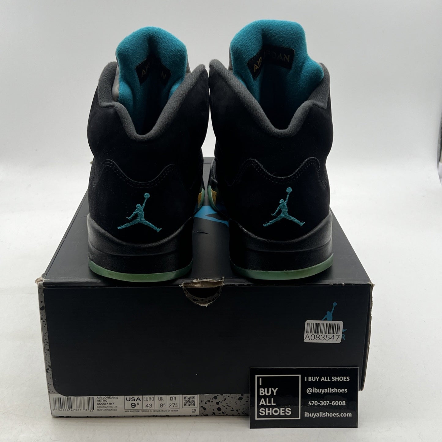 Size 9.5 - Air Jordan 5 Retro Mid Aqua (DD0587-047)
