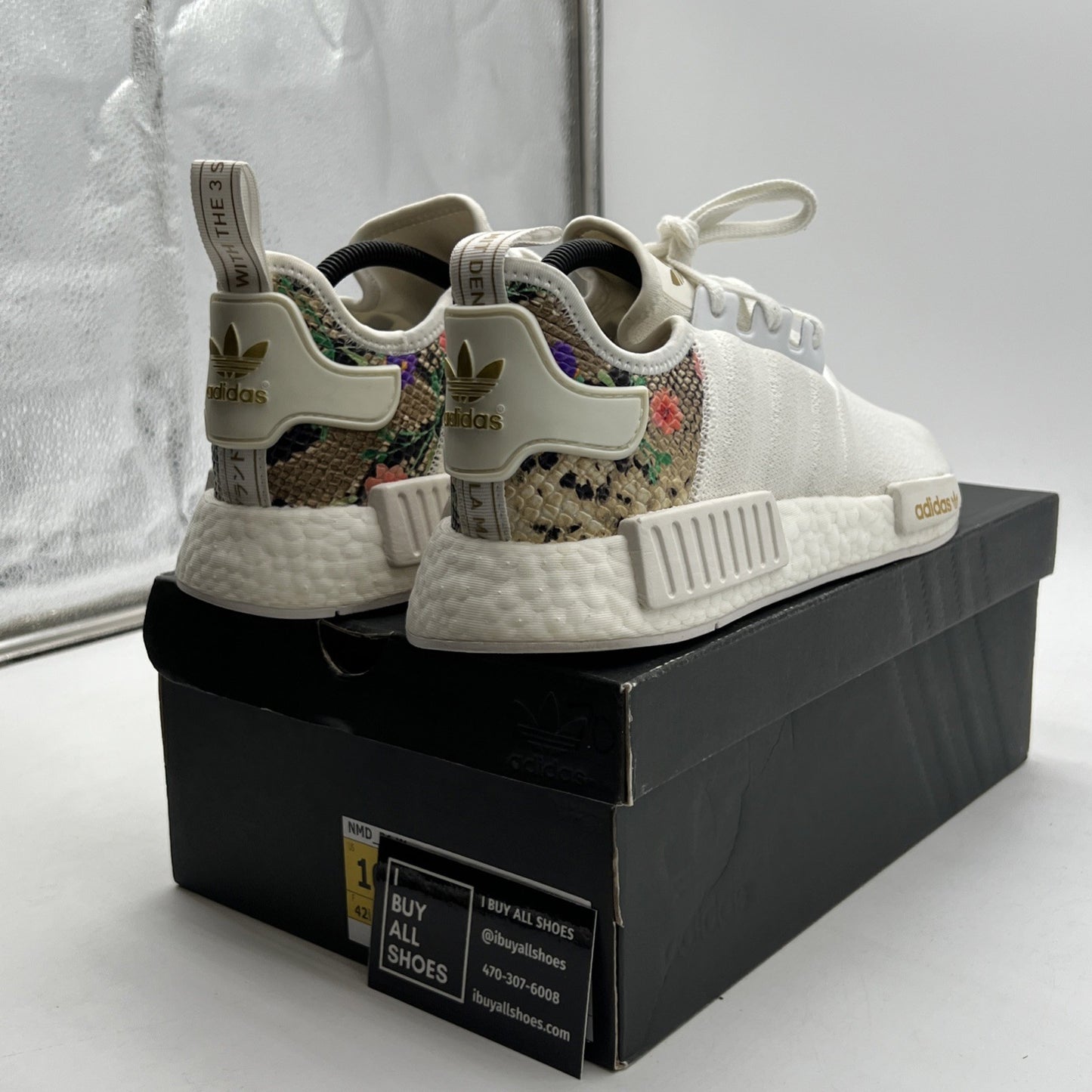 Size 10 - adidas NMD_R1 Floral W (FX0826)