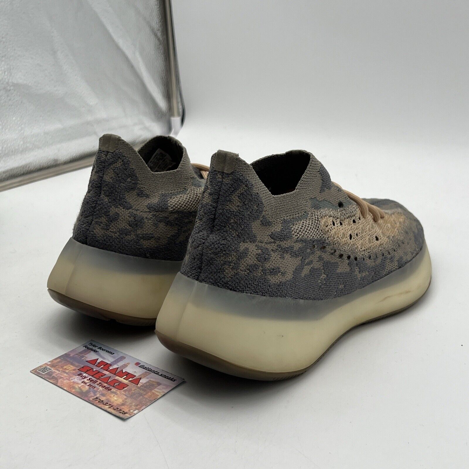 Size 8 - adidas Yeezy Boost 380 Mist Non-Reflective Grey Brown (FX9764)