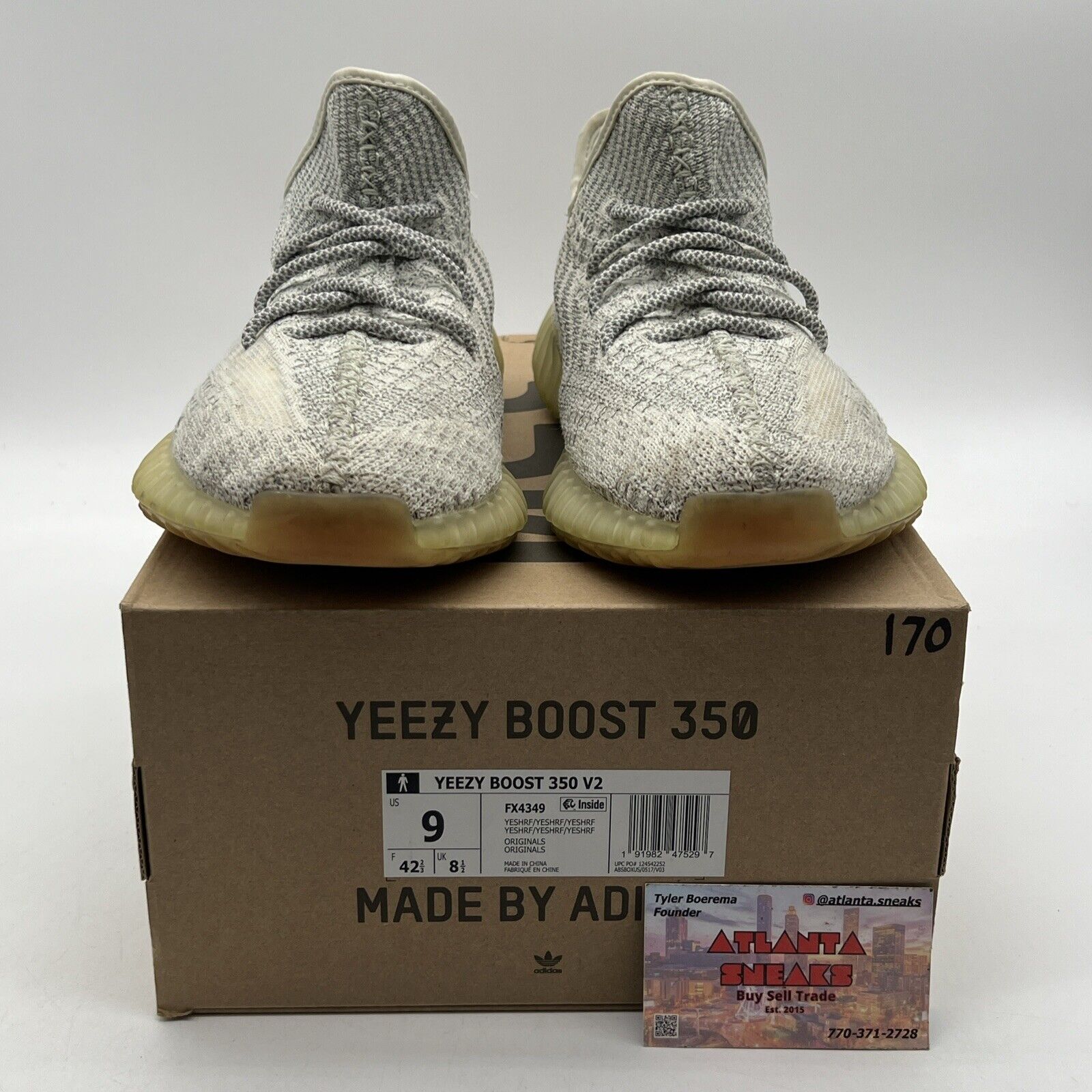 Size 9 - adidas Yeezy Boost 350 V2 Yeshaya Reflective (FX4349)