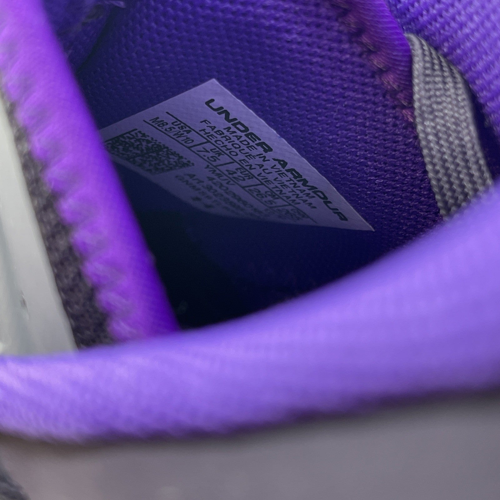 Size 8.5 - Under Armour Curry 7 International Women's Day (3023595-500)