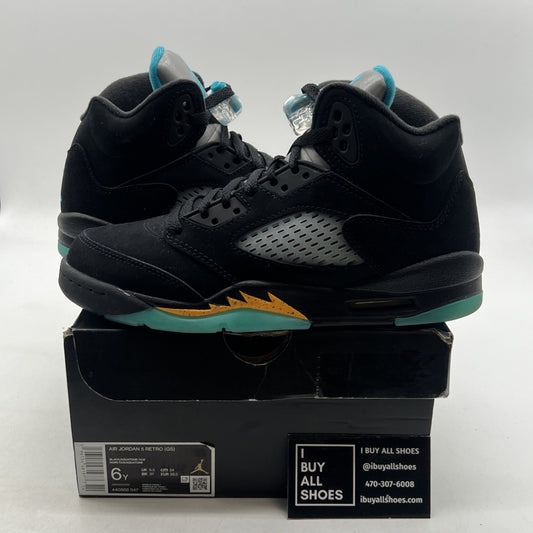 Size 6Y - Air Jordan 5 Retro Mid Aqua (440888-047)