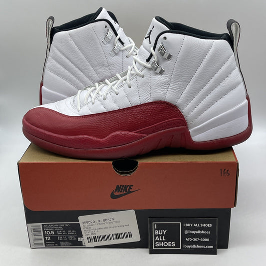 Size 10.5 - Air Jordan 12 Retro 2023 Mid Cherry (CT8013-116)