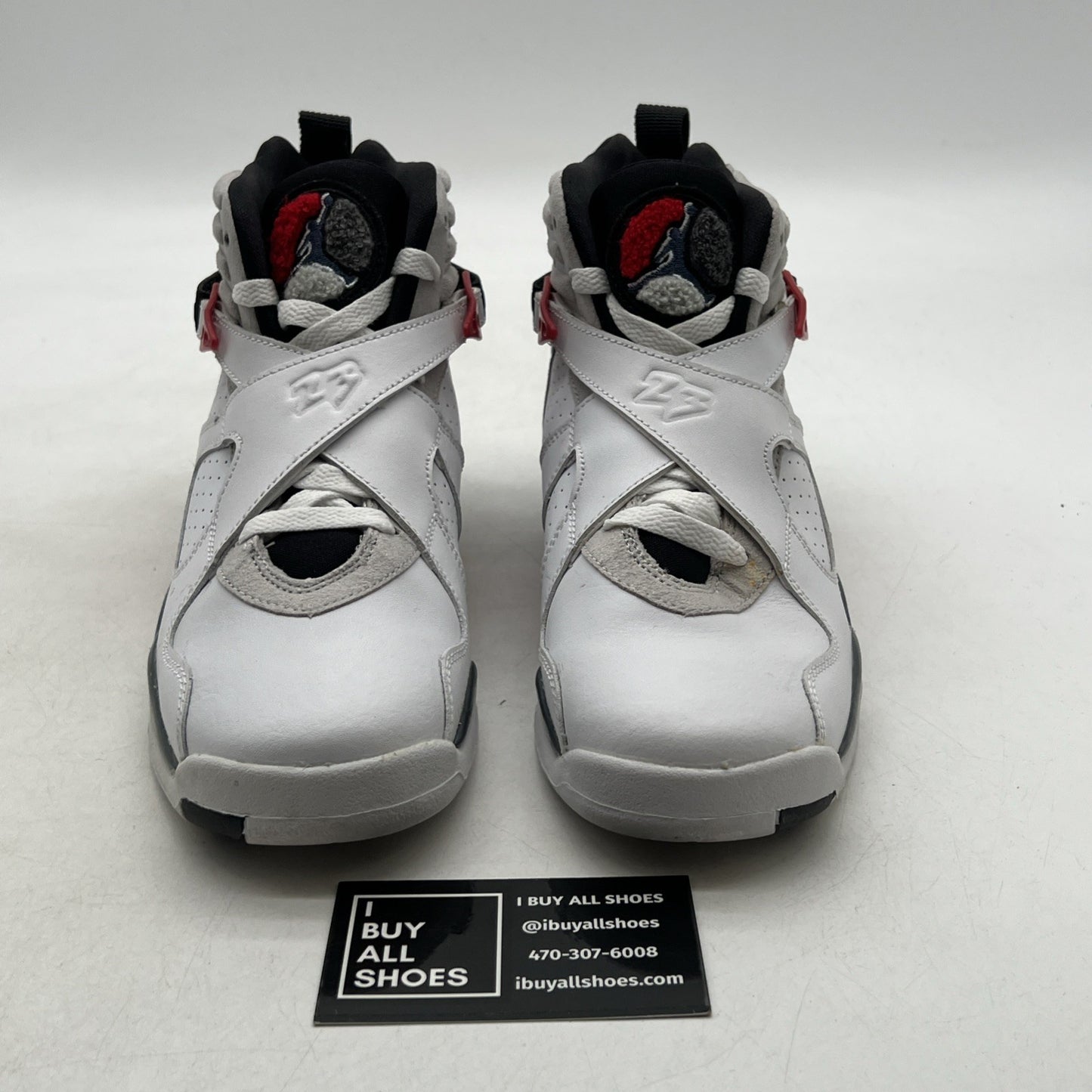 Size 6Y - Air Jordan 8 Retro White 2013 (305368-103)