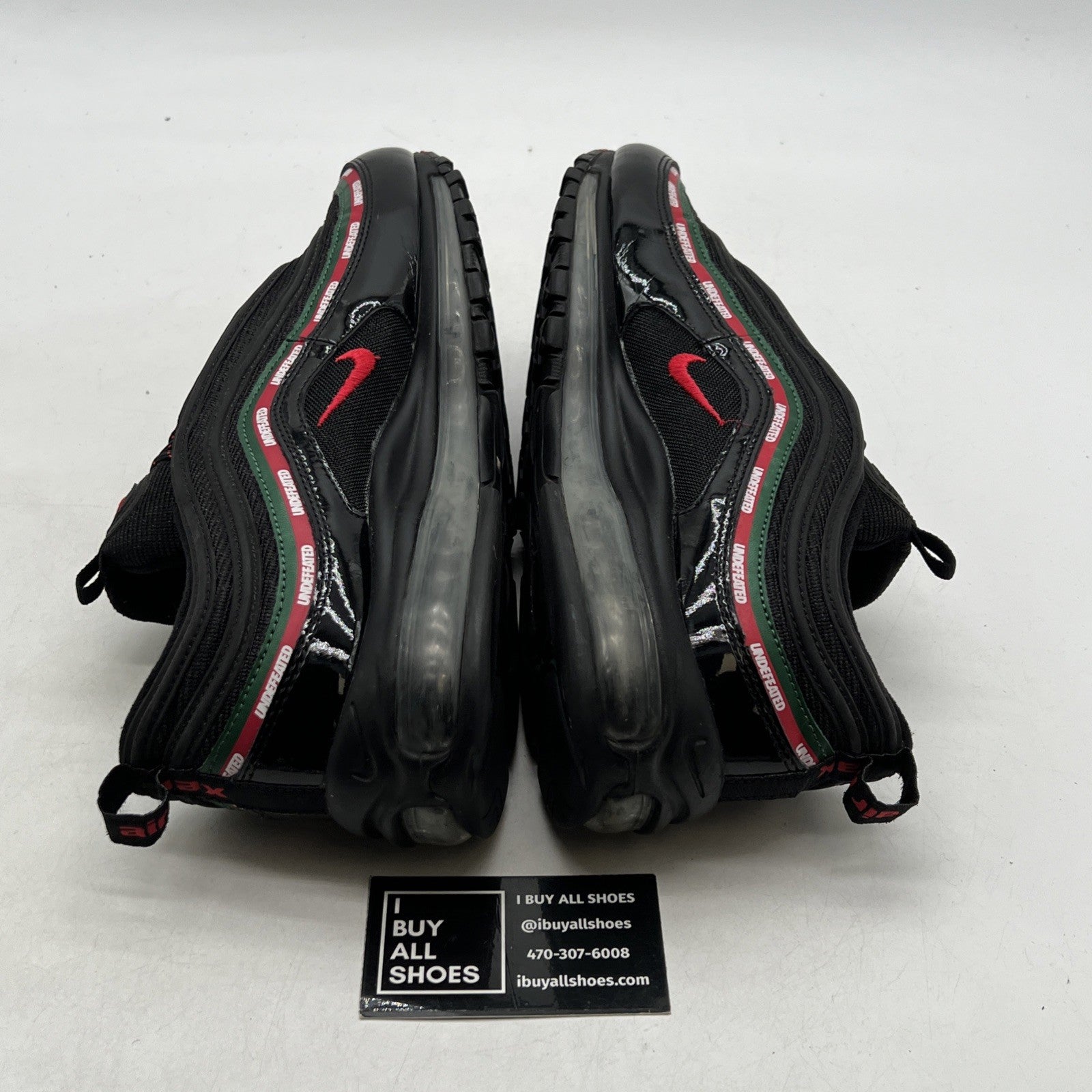 Size 12 - Nike Undefeated x Air Max 97 OG Black (AJ1986-001)