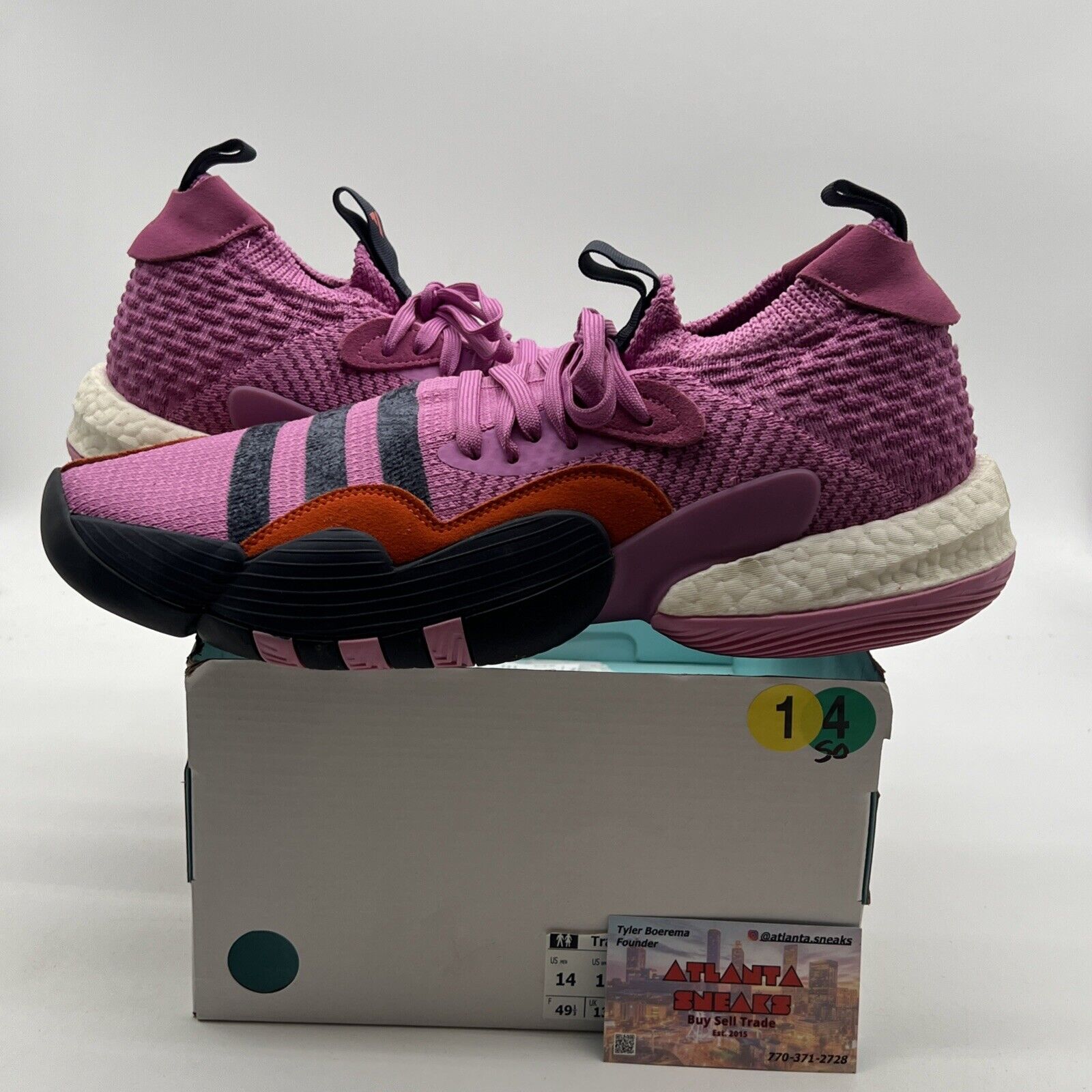 Size 14 - Adidas Trae Young 2 Stratosphere (H06483)