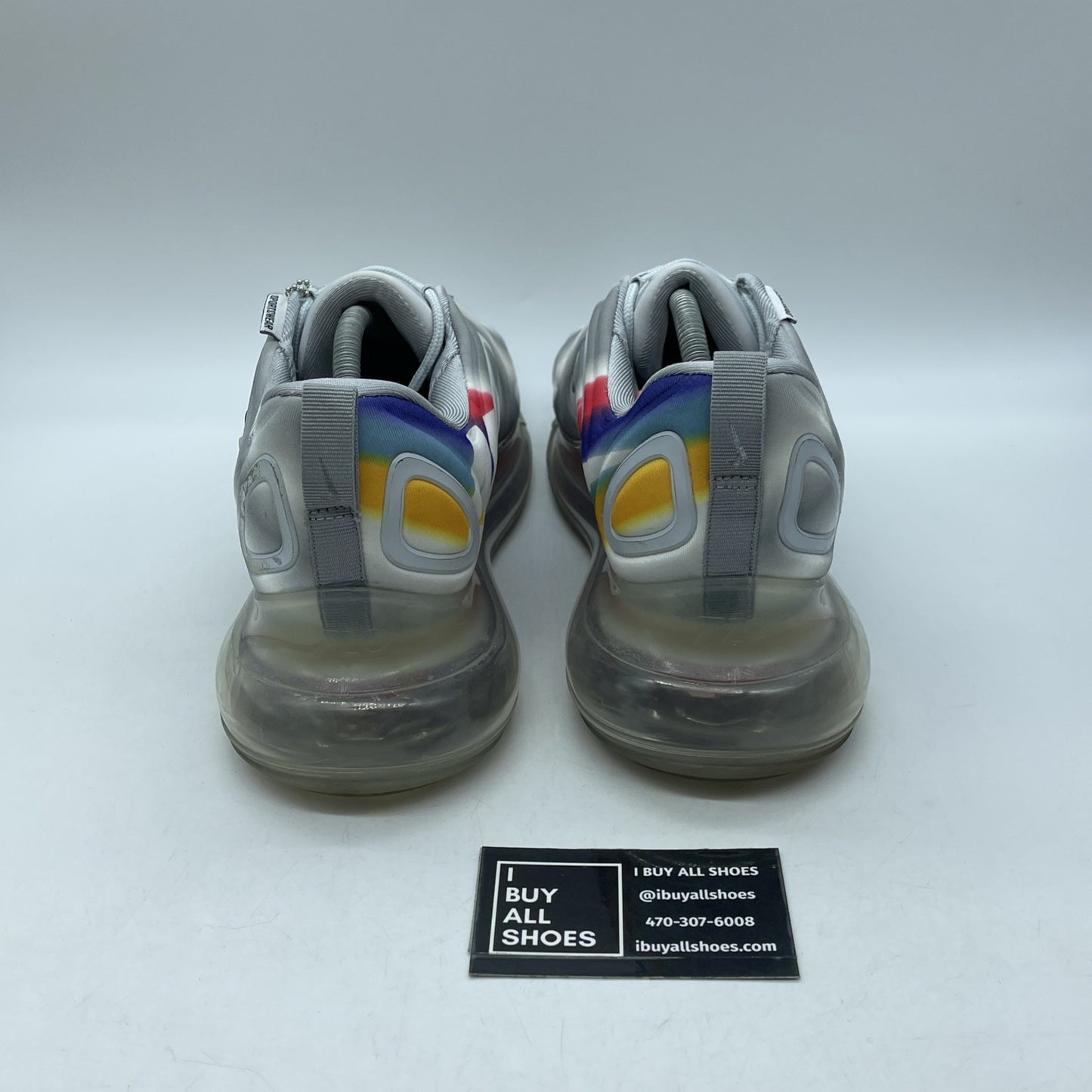 Size 11 - Nike Air Max 720 Pride Grey Blue Purple Suede (AO2924-011)