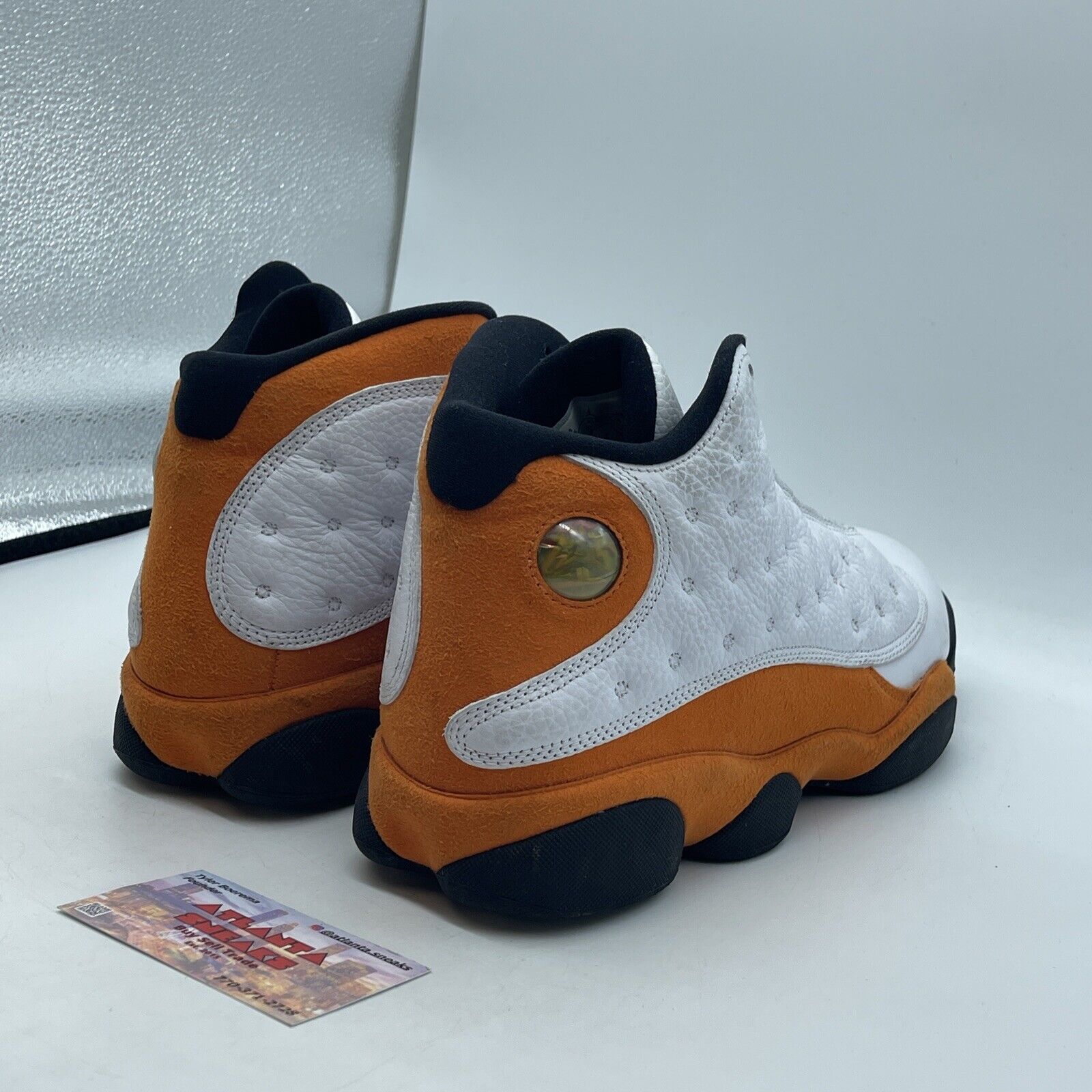 Size 10.5 - Air Jordan 13 Retro Starfish Orange White Black (414571-108)