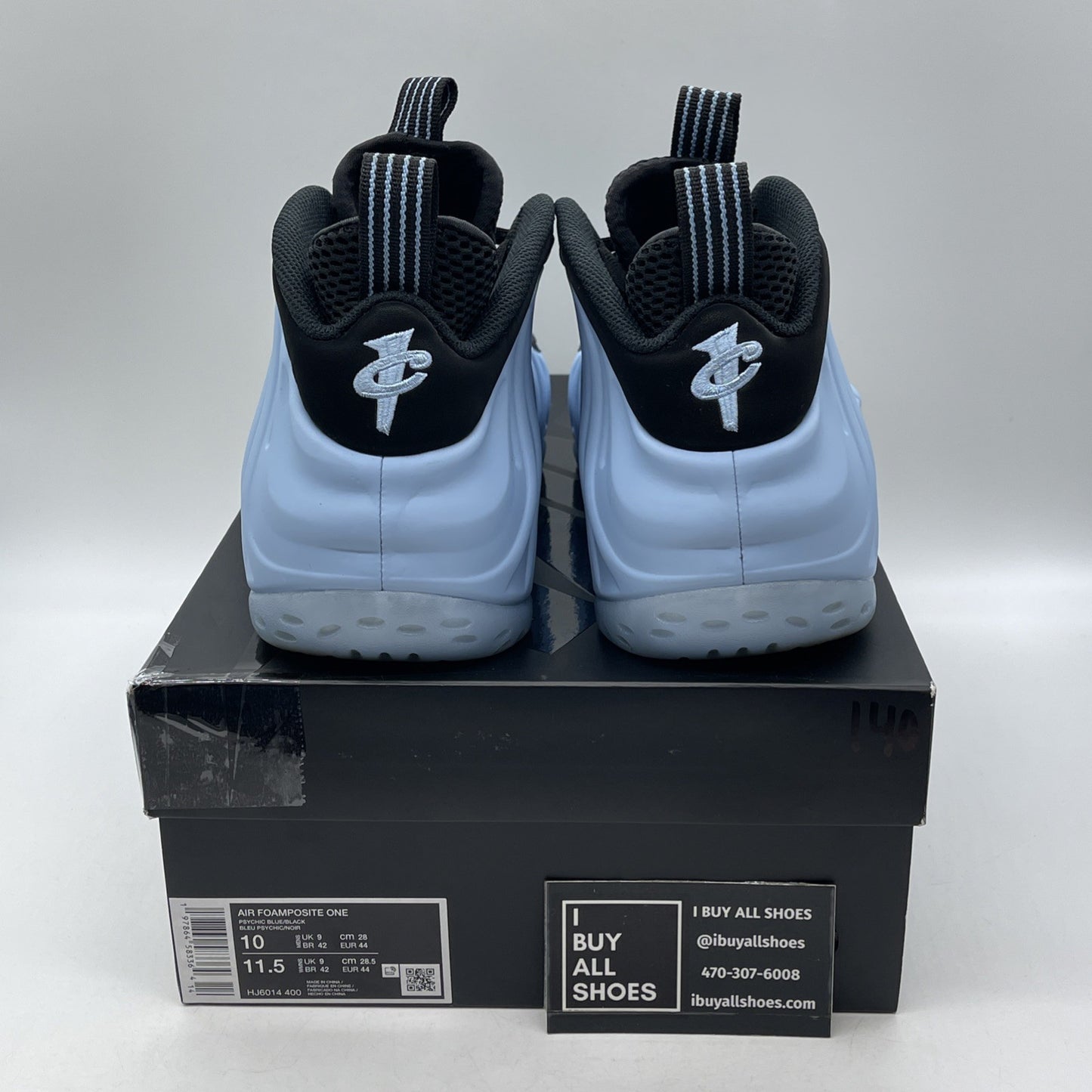 Size 10 - Nike Air Foamposite One Psychic Blue (HJ6014-400)