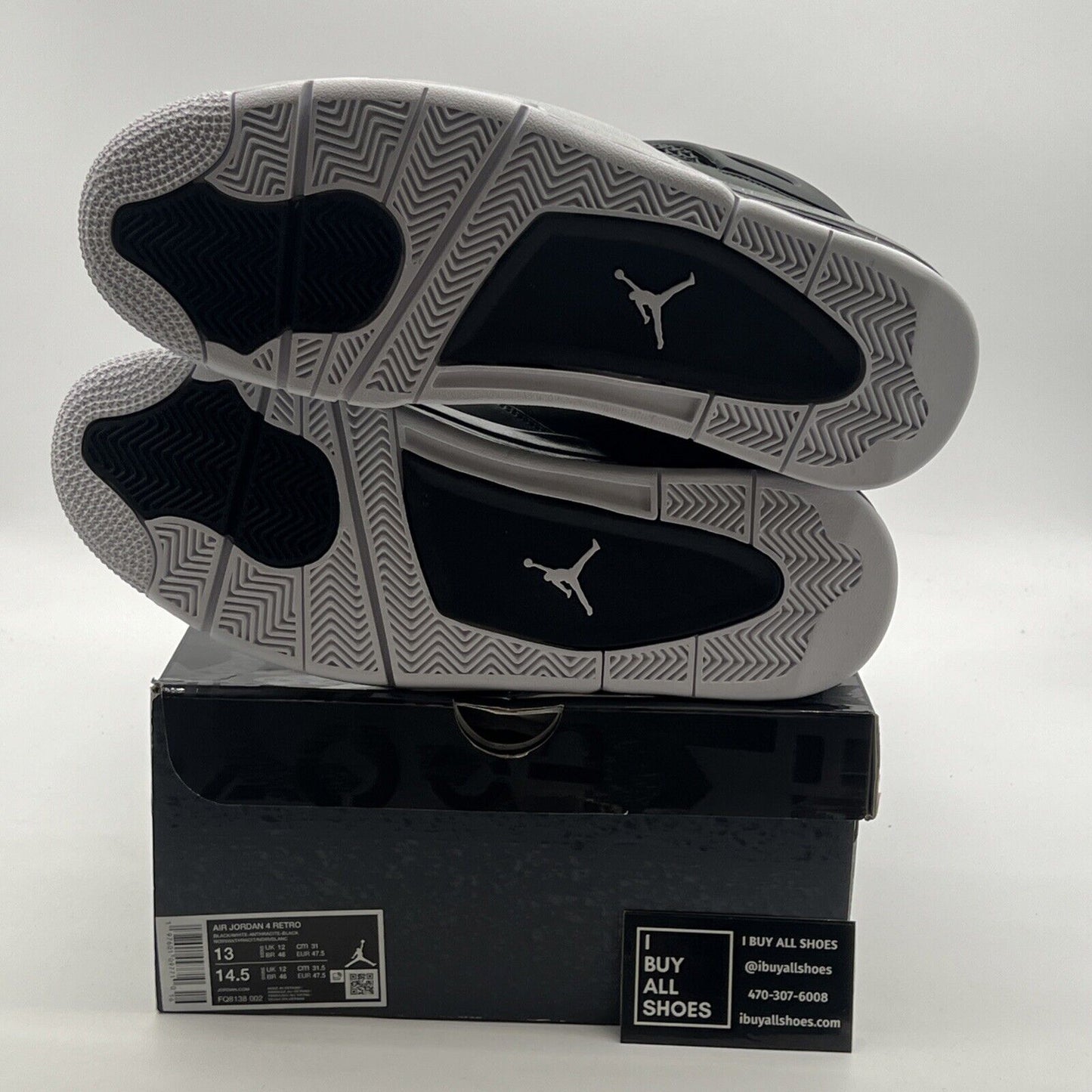 Size 13 - Air Jordan 4 Retro 2024 Fear (FQ8138-002)