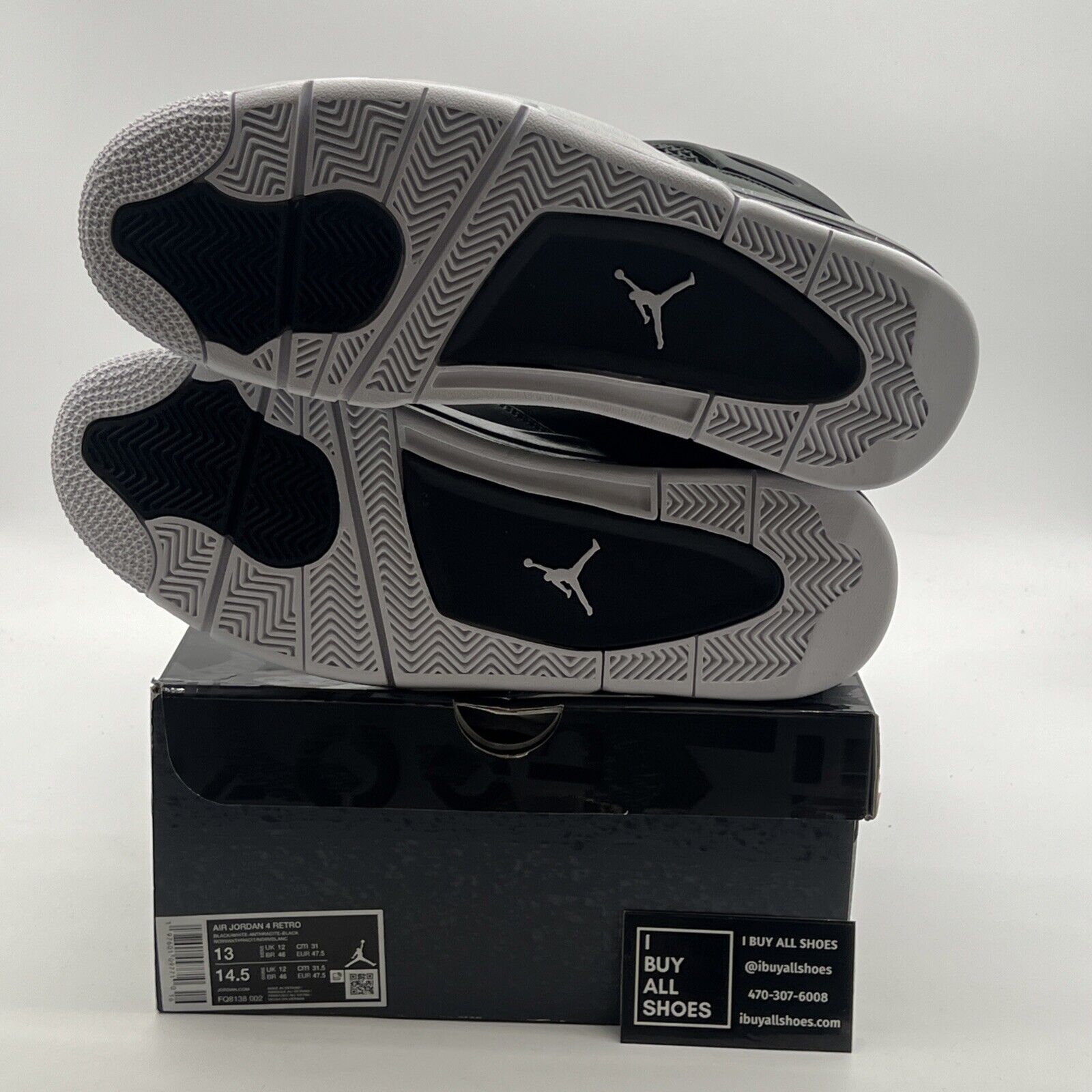 Size 13 - Air Jordan 4 Retro 2024 Fear (FQ8138-002)