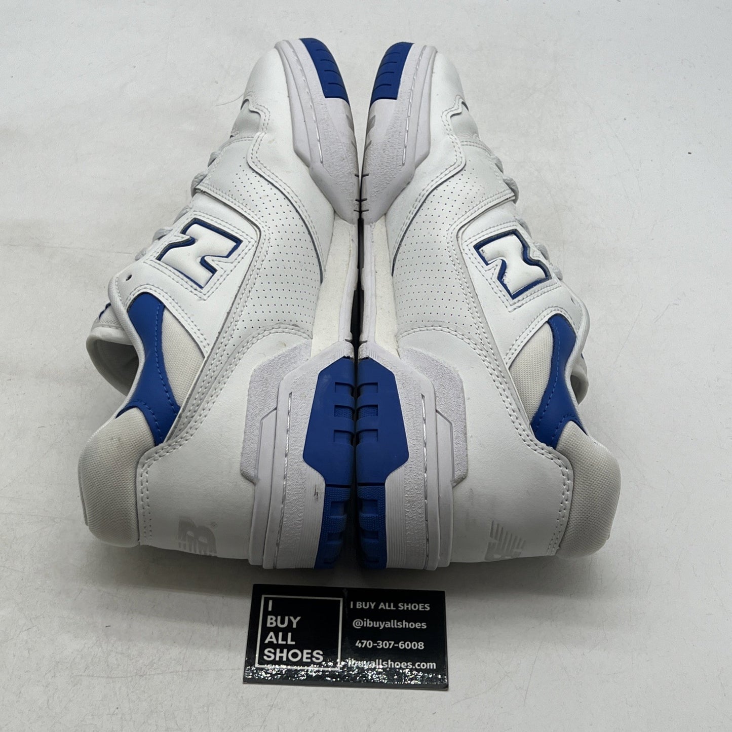 Size 12 - New Balance 550 White Cobalt (BB550SWC)