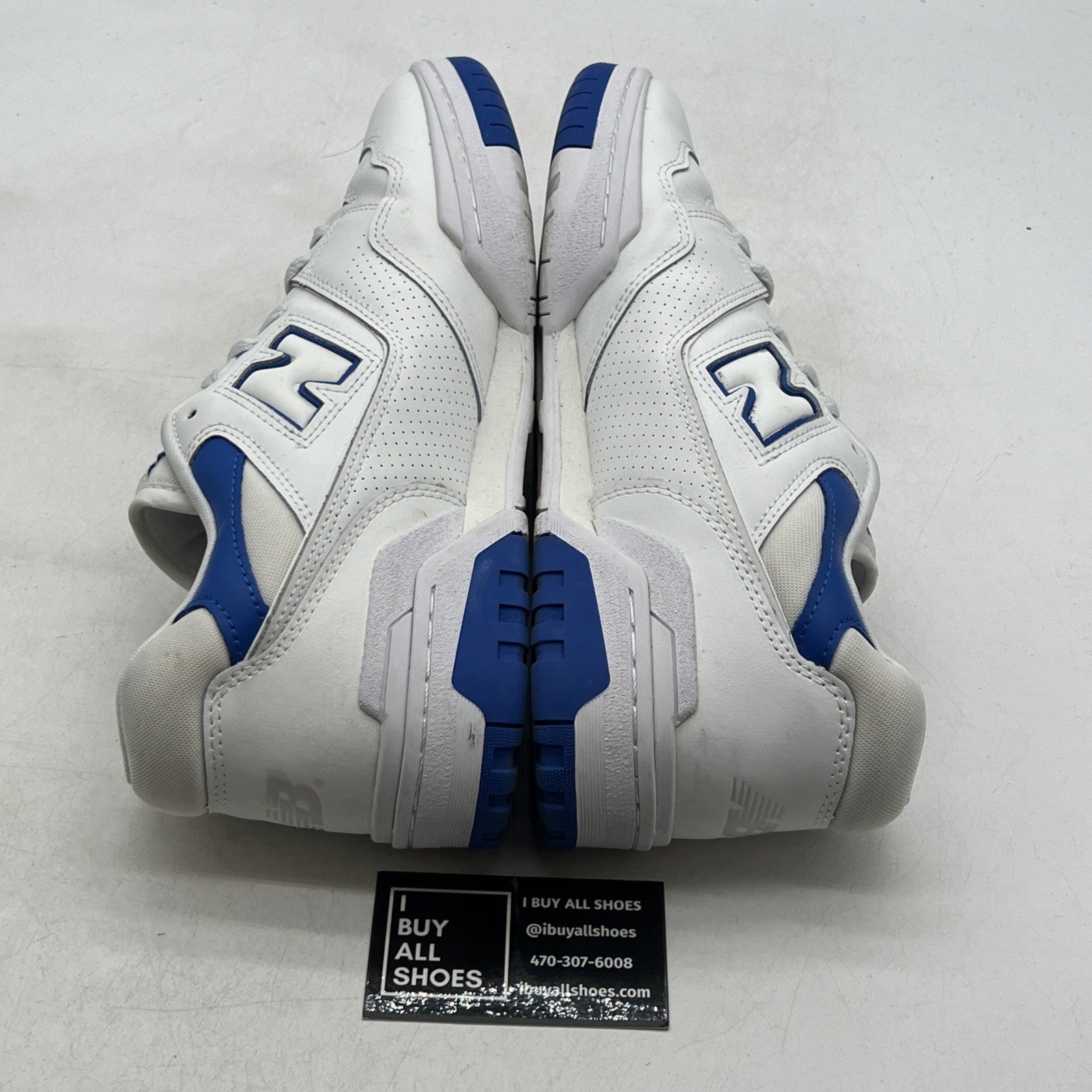 Size 12 - New Balance 550 White Cobalt (BB550SWC)