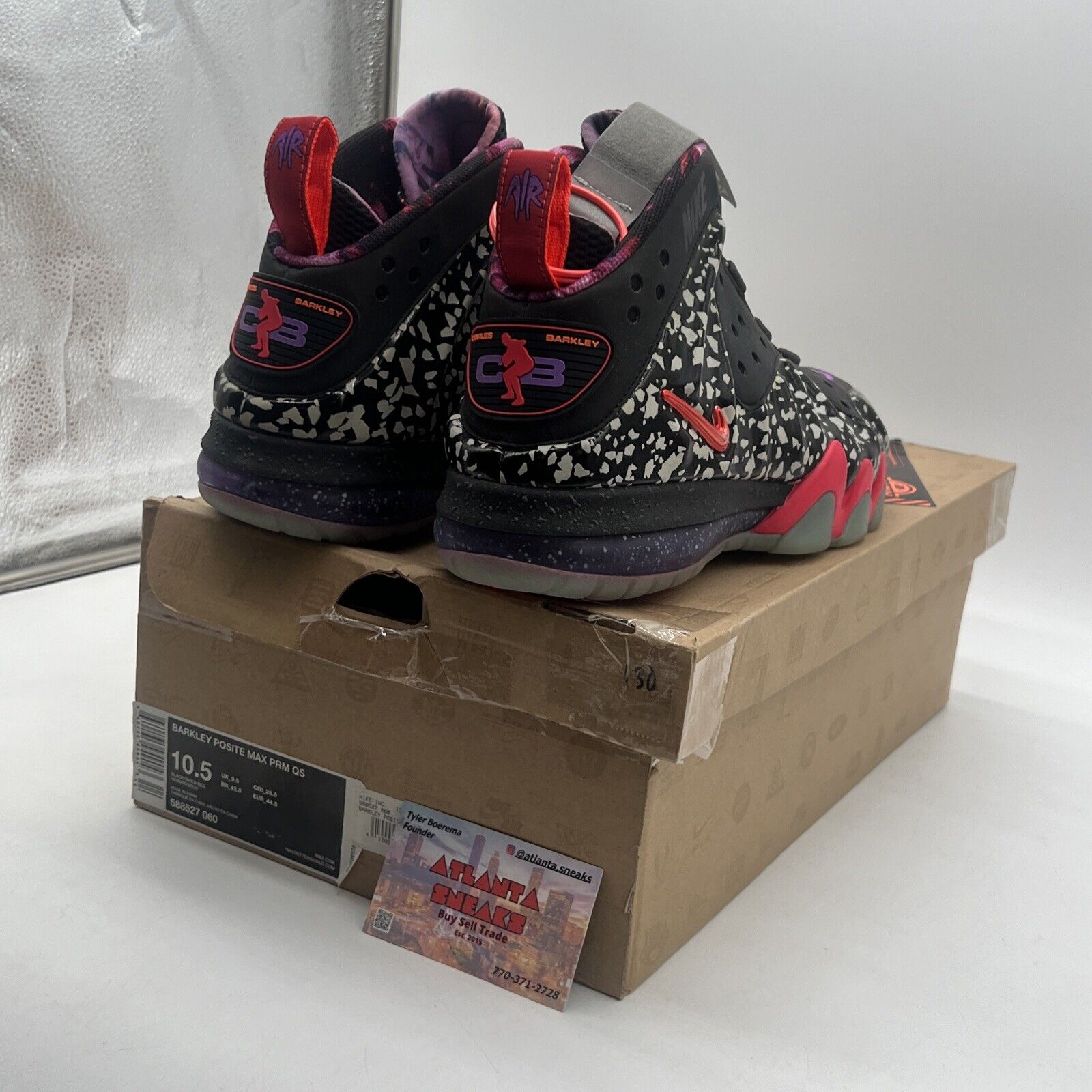 Size 10.5 - Nike Barkley Posite Max Area 72 (588527-060)