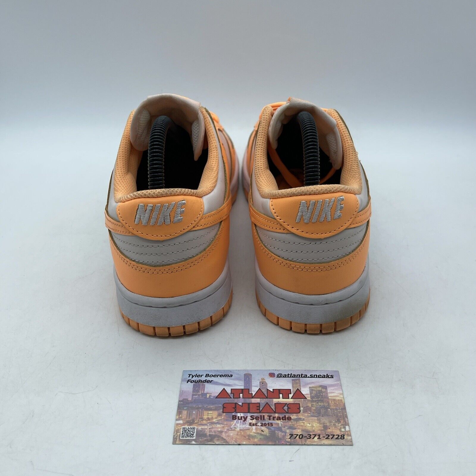 Size 9 - Nike Dunk Low Peach Cream 2022 Orange White Leather (DD1503-801)
