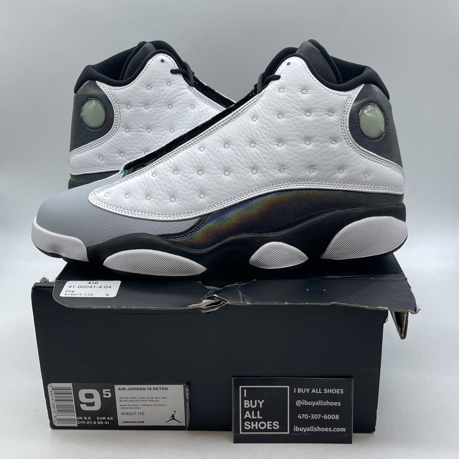 Size 9.5 - Air Jordan 13 Retro Barons (414571-115)