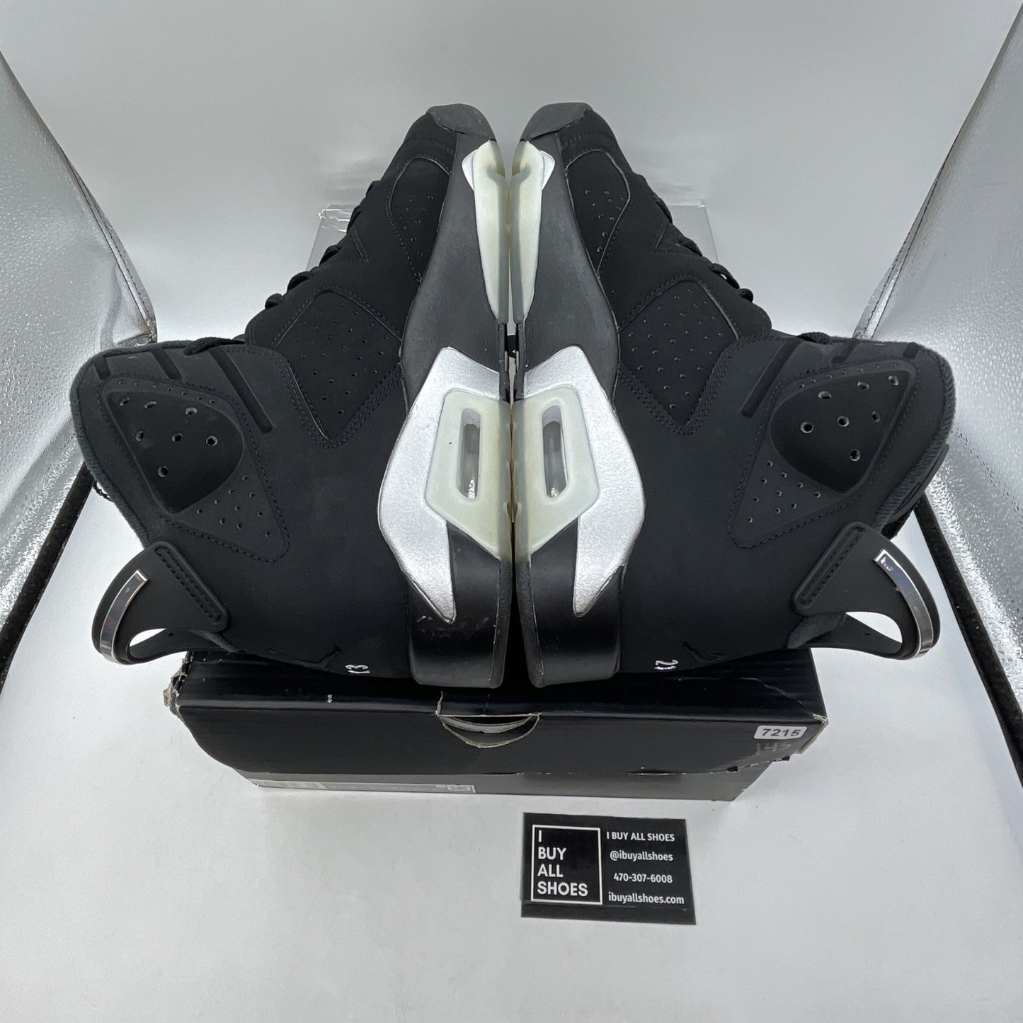 Size 12 - Air Jordan 6 Retro Mid Chrome (DX2836-001)