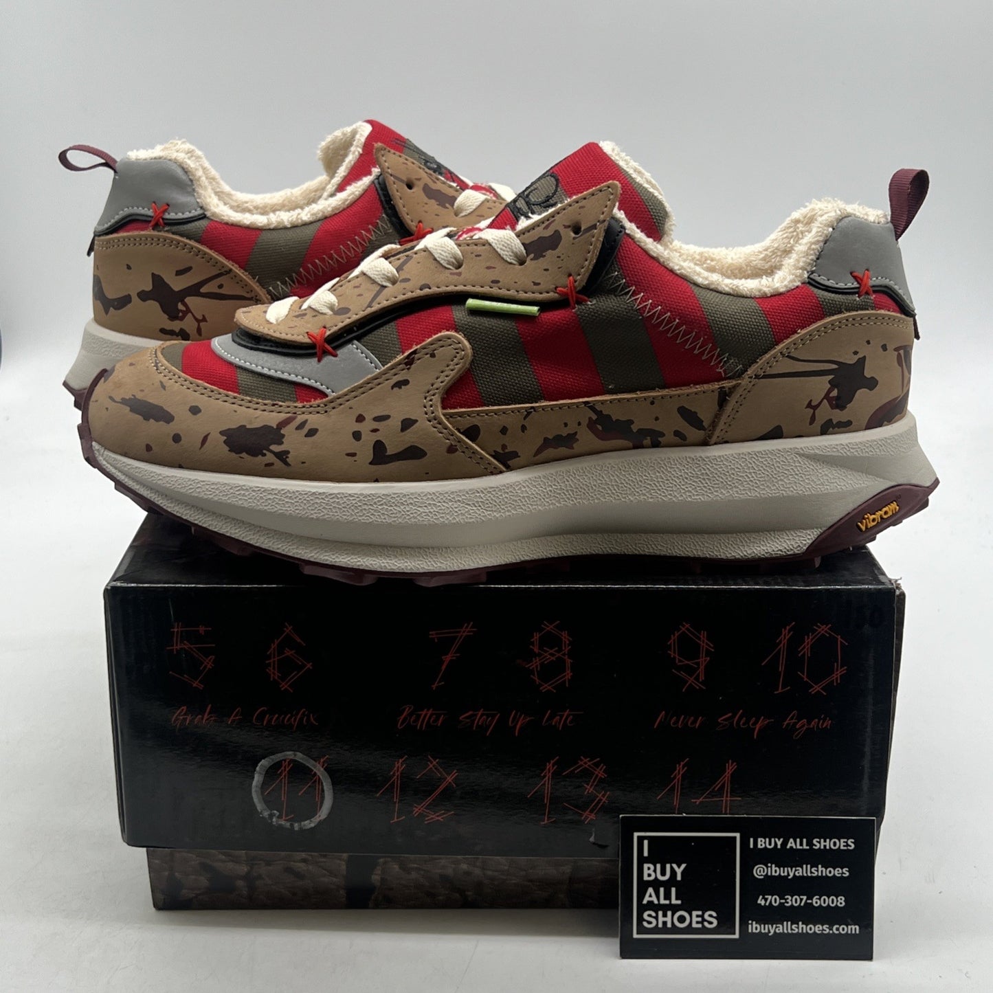 Size 11 - Mache Customs Nightmare On Elm Street
