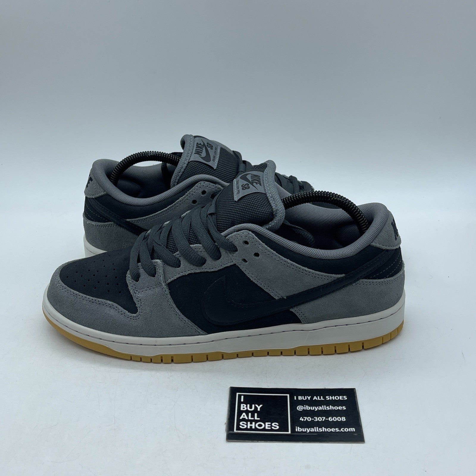 Size 9 - Nike Dunk SB Low Dark Smoke Grey (HF3063-001)