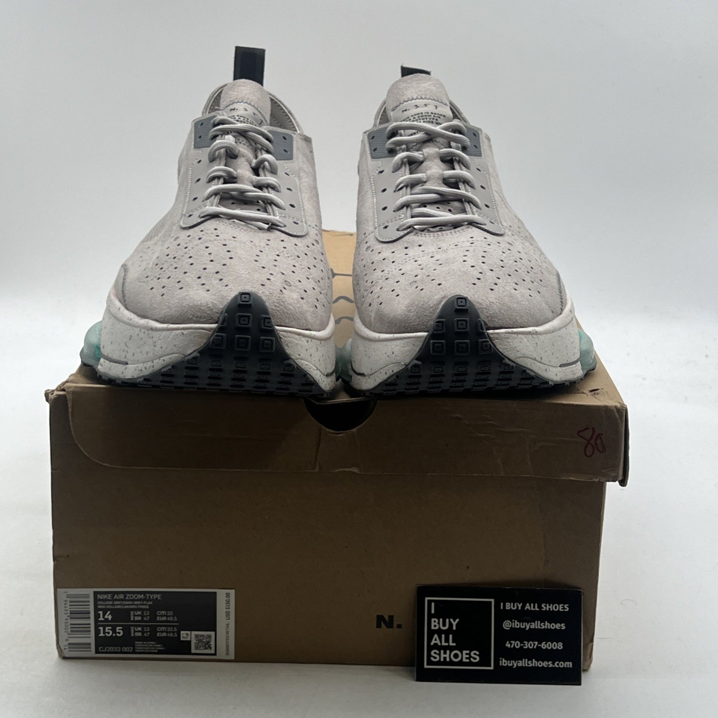 Size 14 - Nike Air Zoom-Type College Grey (CJ2033-002)