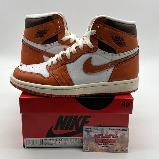 Size 7 - Air Jordan 1 Retro High OG Starfish W (DO9369-101)